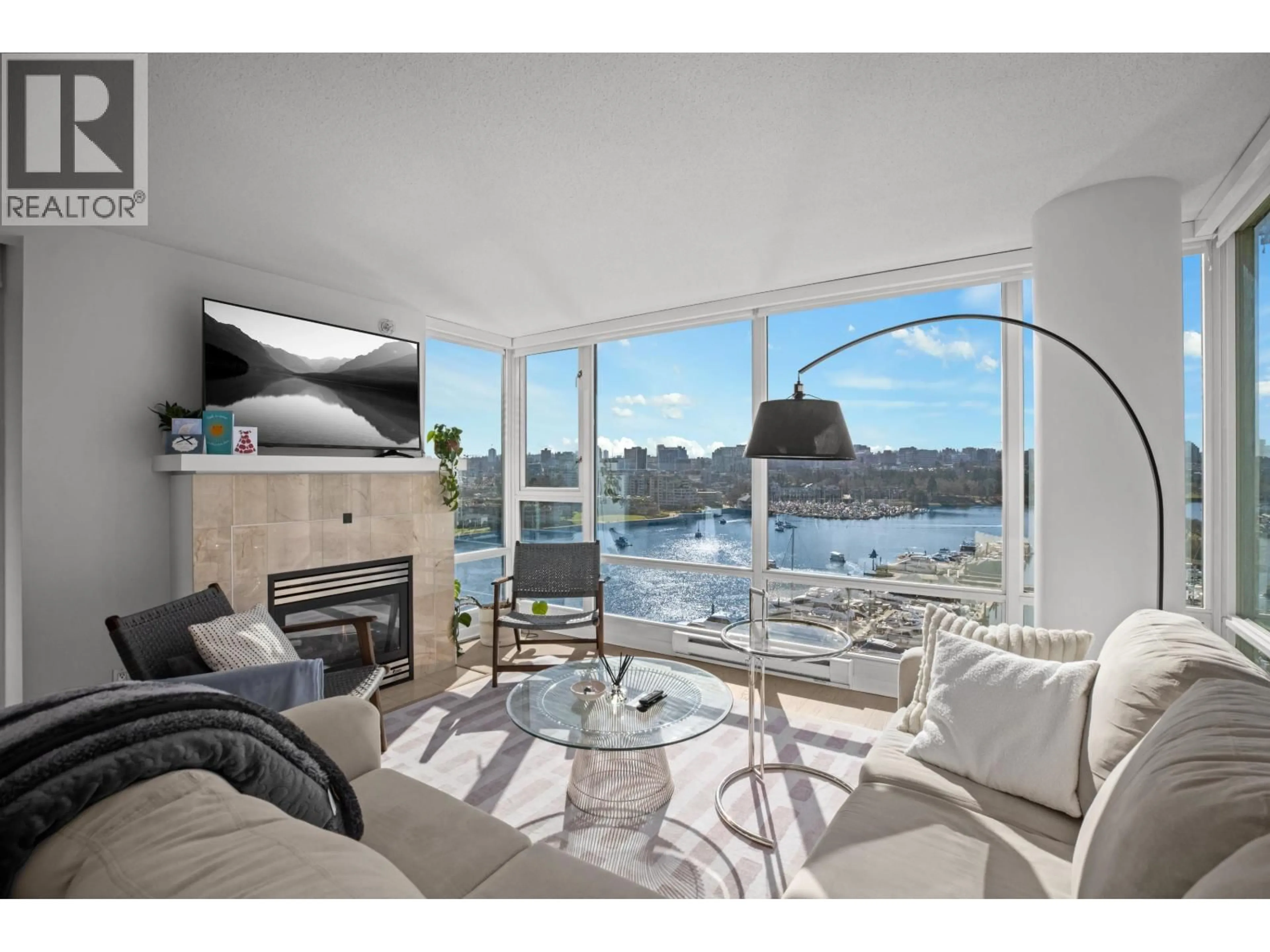 Living room with furniture, unknown for 1507 - 1033 MARINASIDE CRESCENT, Vancouver British Columbia V6Z3A3