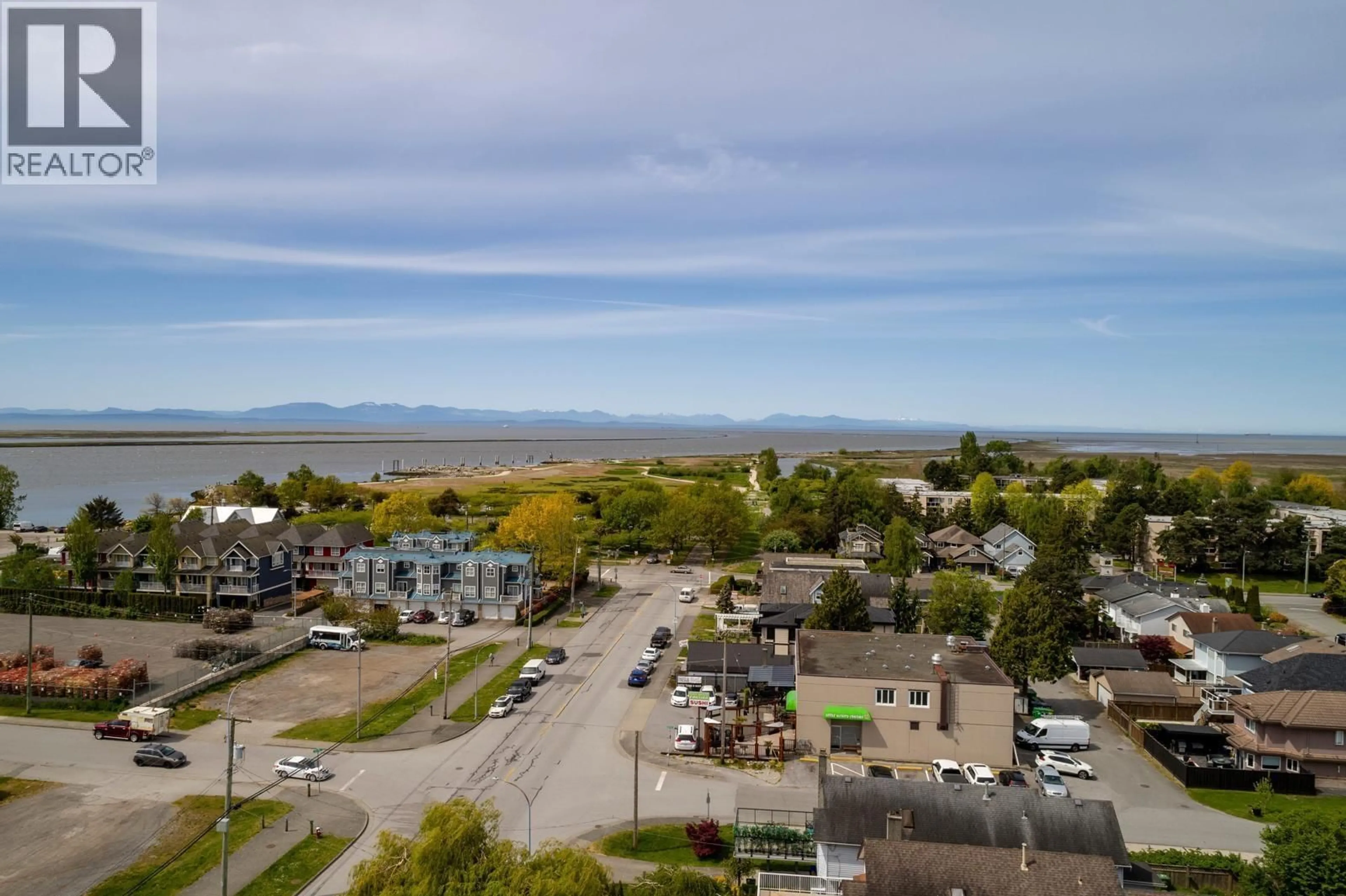 A pic from outside/outdoor area/front of a property/back of a property/a pic from drone, water/lake/river/ocean view for 6 - 11991 5TH AVENUE, Richmond British Columbia V7E6V4