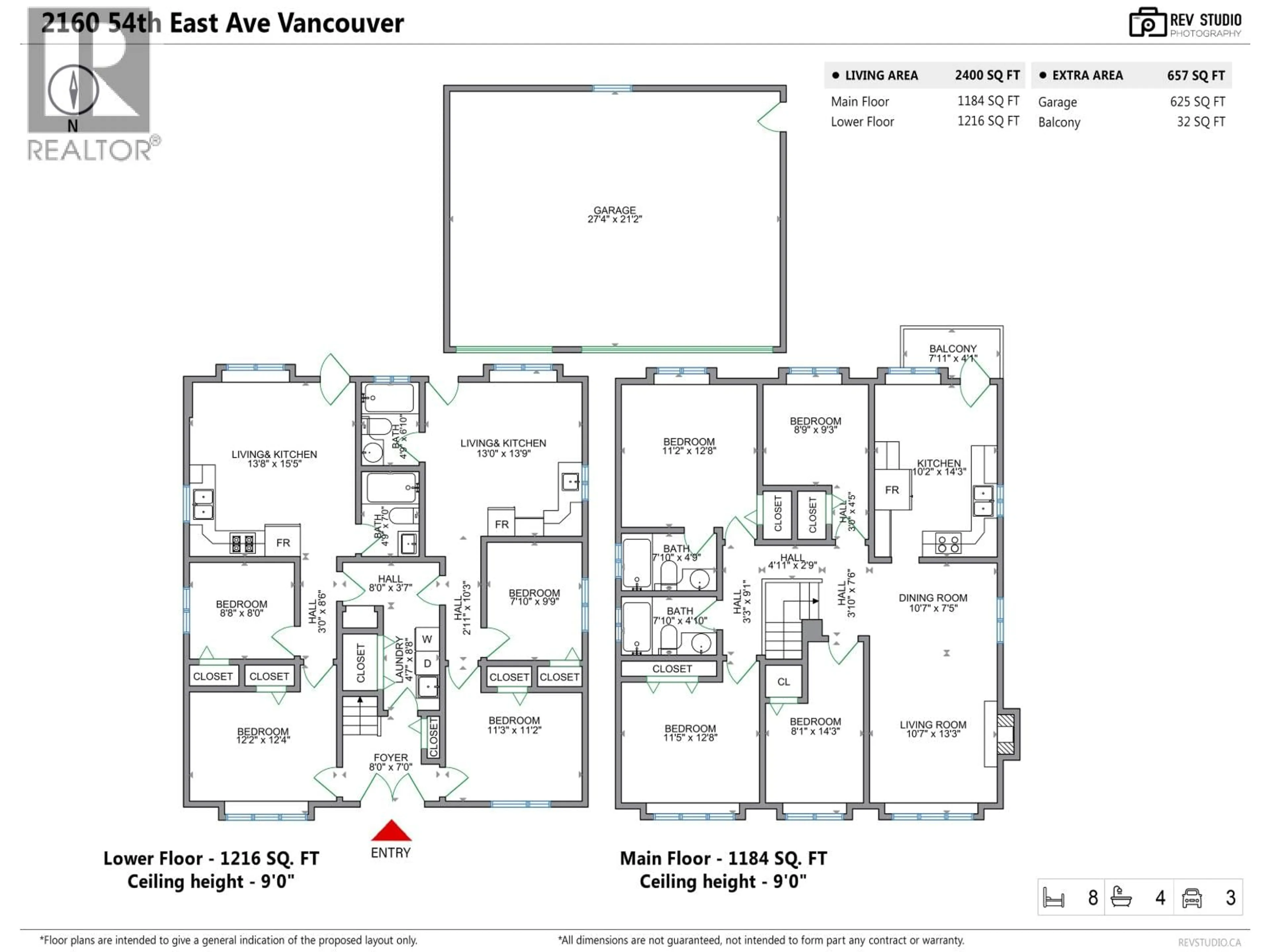 Floor plan for 2160 54TH AVENUE, Vancouver British Columbia V5P1Y7