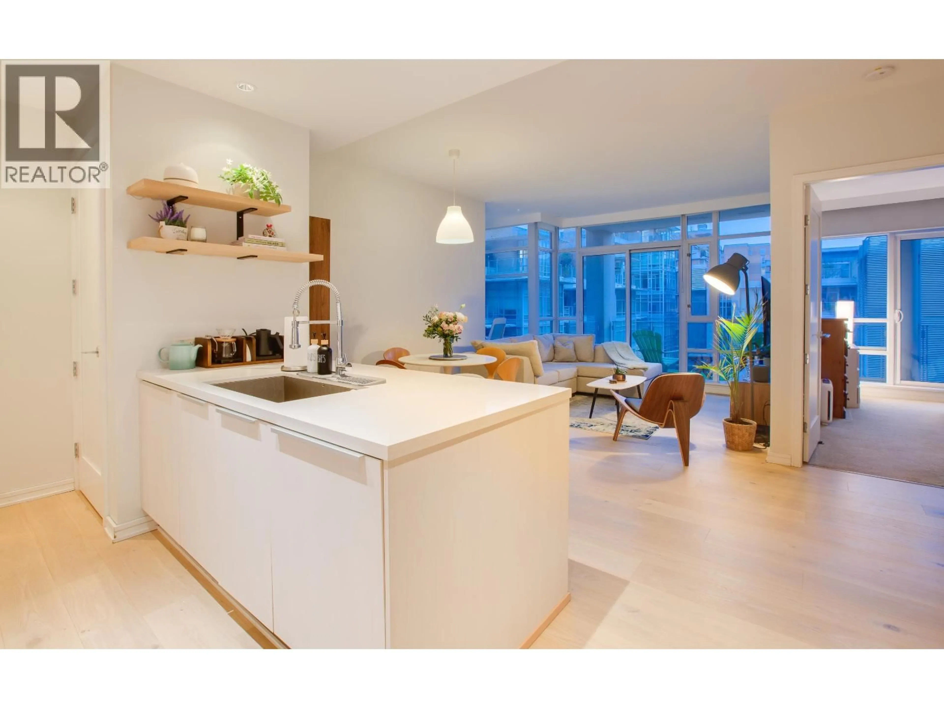Open concept kitchen, unknown for 501 - 1616 COLUMBIA STREET, Vancouver British Columbia V5Y0B7