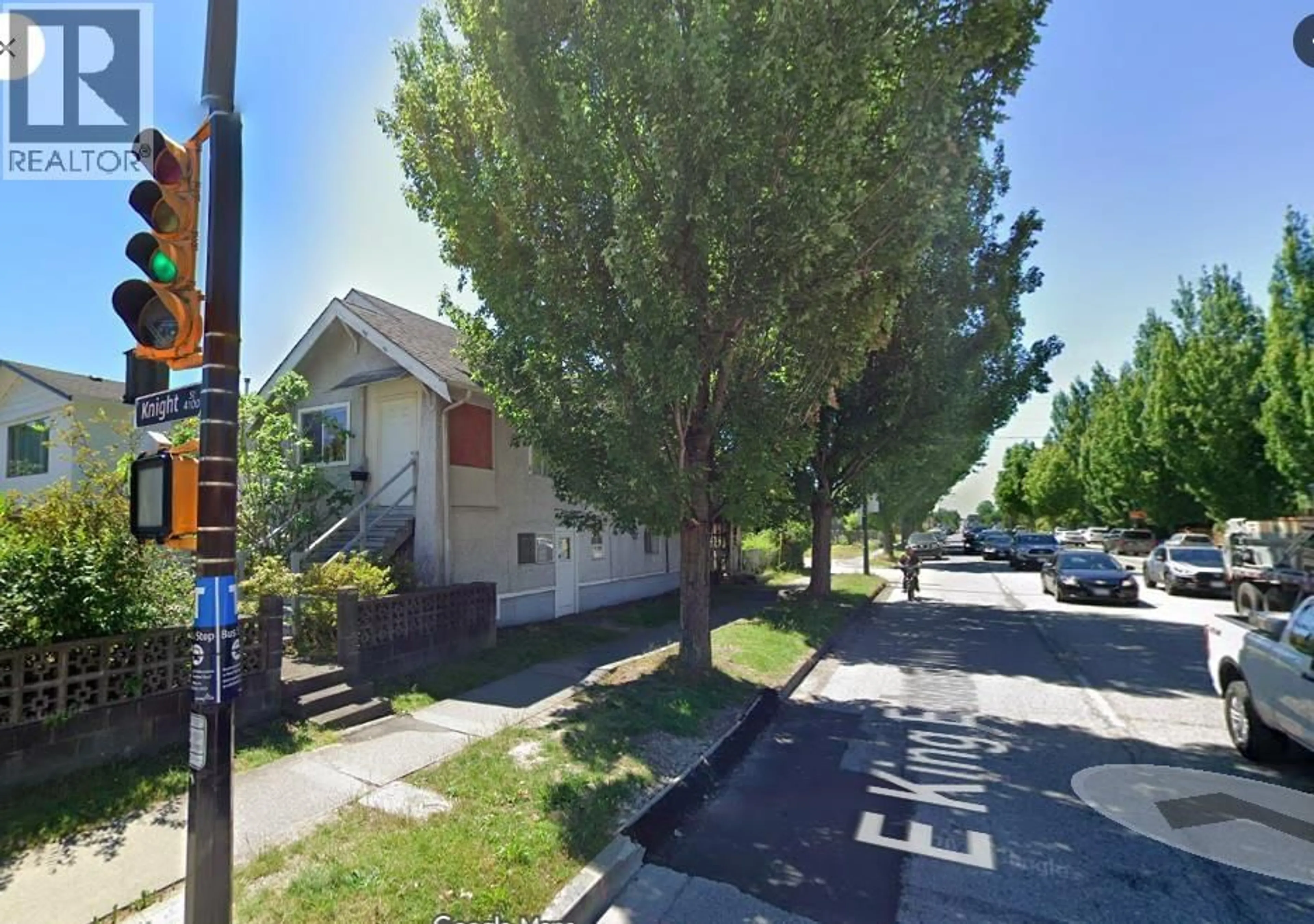 A pic from outside/outdoor area/front of a property/back of a property/a pic from drone, street for 4105 KNIGHT STREET, Vancouver British Columbia V5N3M1