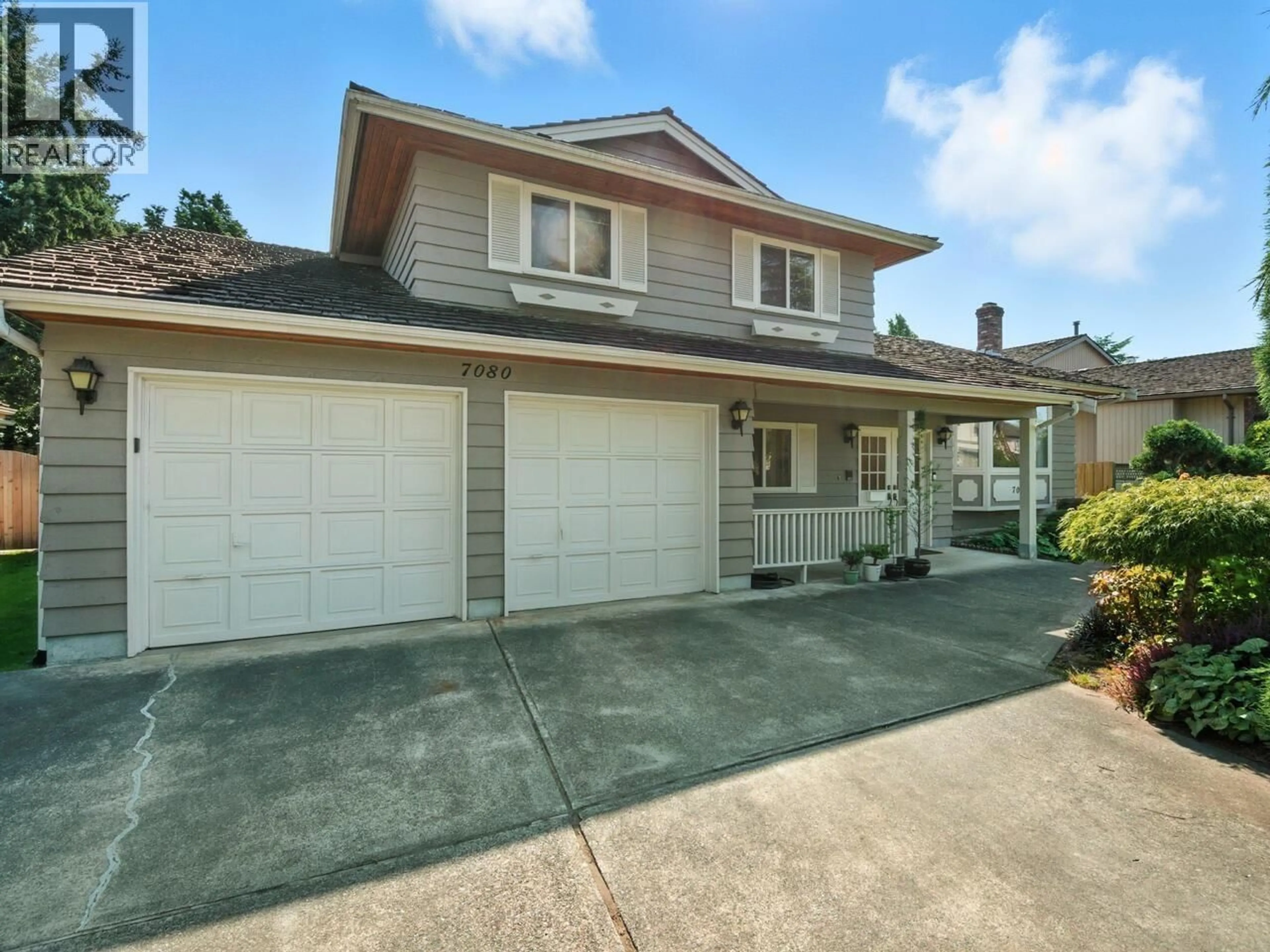 Home with vinyl exterior material, street for 7080 KIMBERLEY DRIVE, Richmond British Columbia V7A4S4