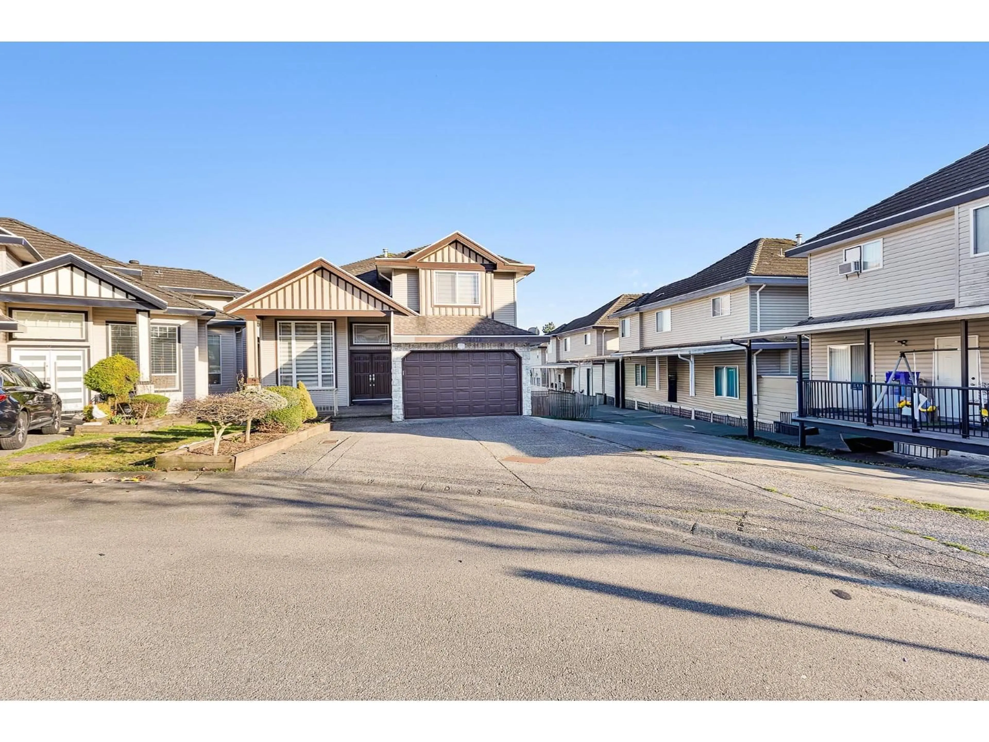 A pic from outside/outdoor area/front of a property/back of a property/a pic from drone, street for 14516 81 AVENUE, Surrey British Columbia V3S2T9