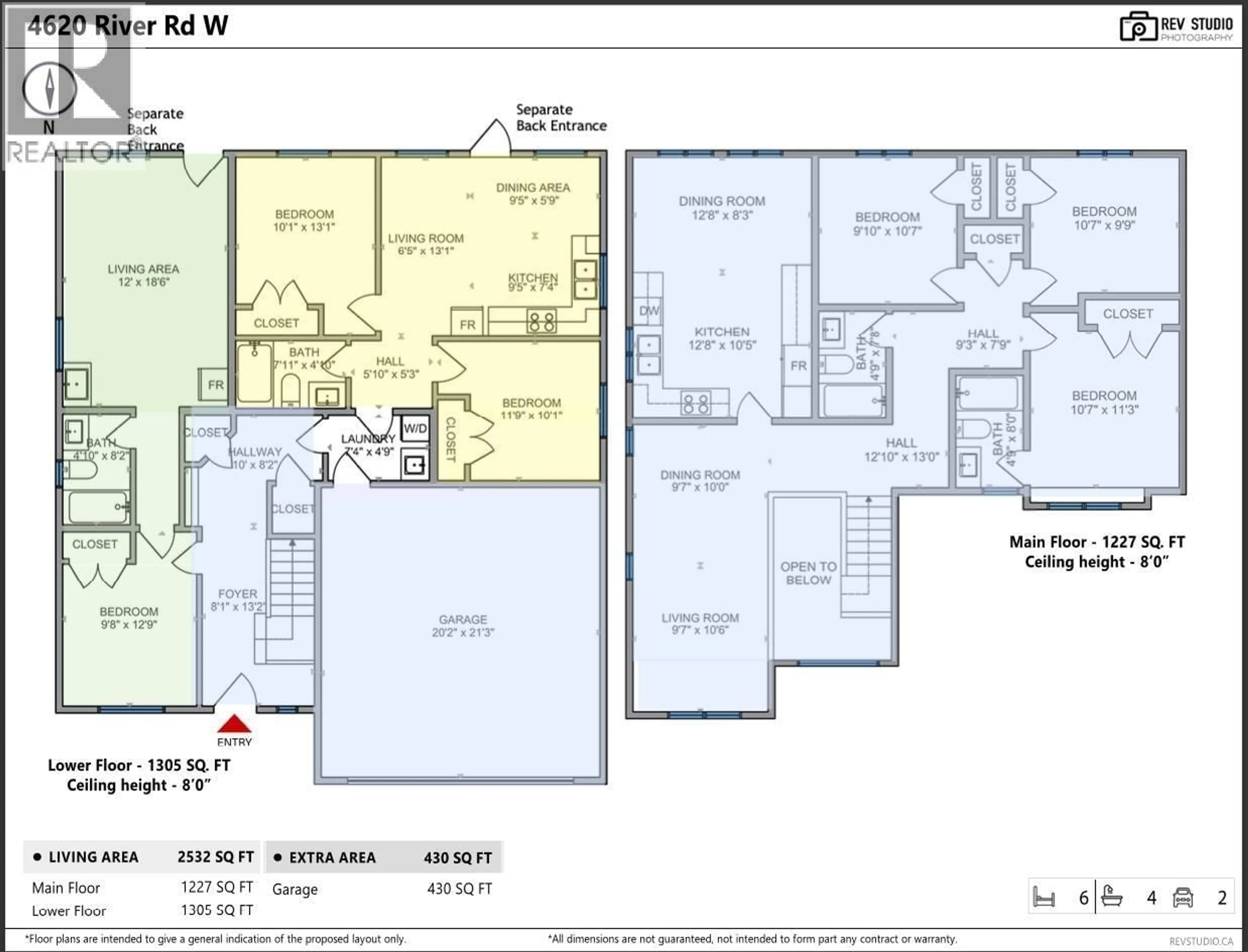 Floor plan for 4620 RIVER ROAD, Ladner British Columbia V4K1S4