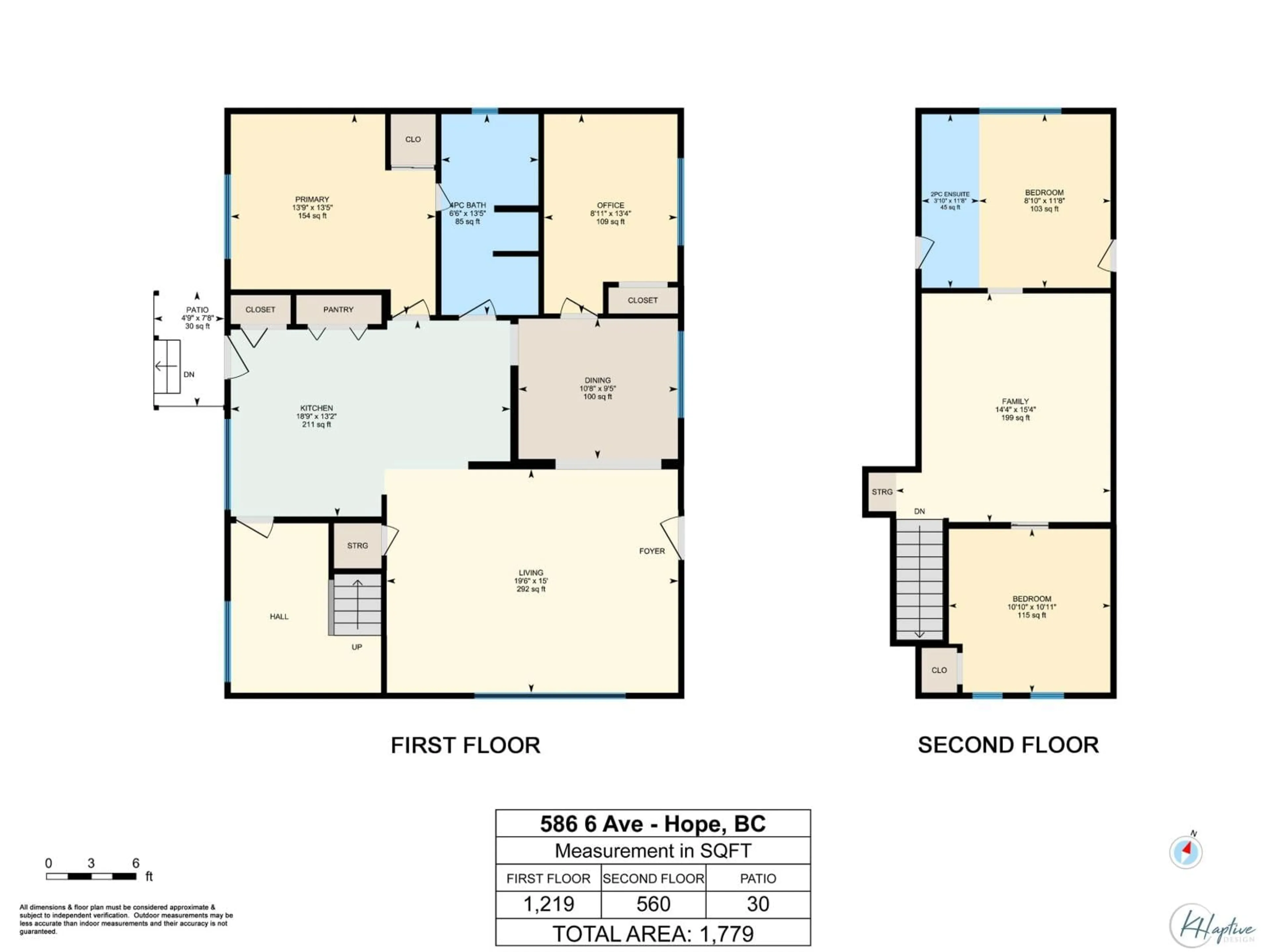 Floor plan for 586 6TH AVENUE, Hope British Columbia V0X1L0