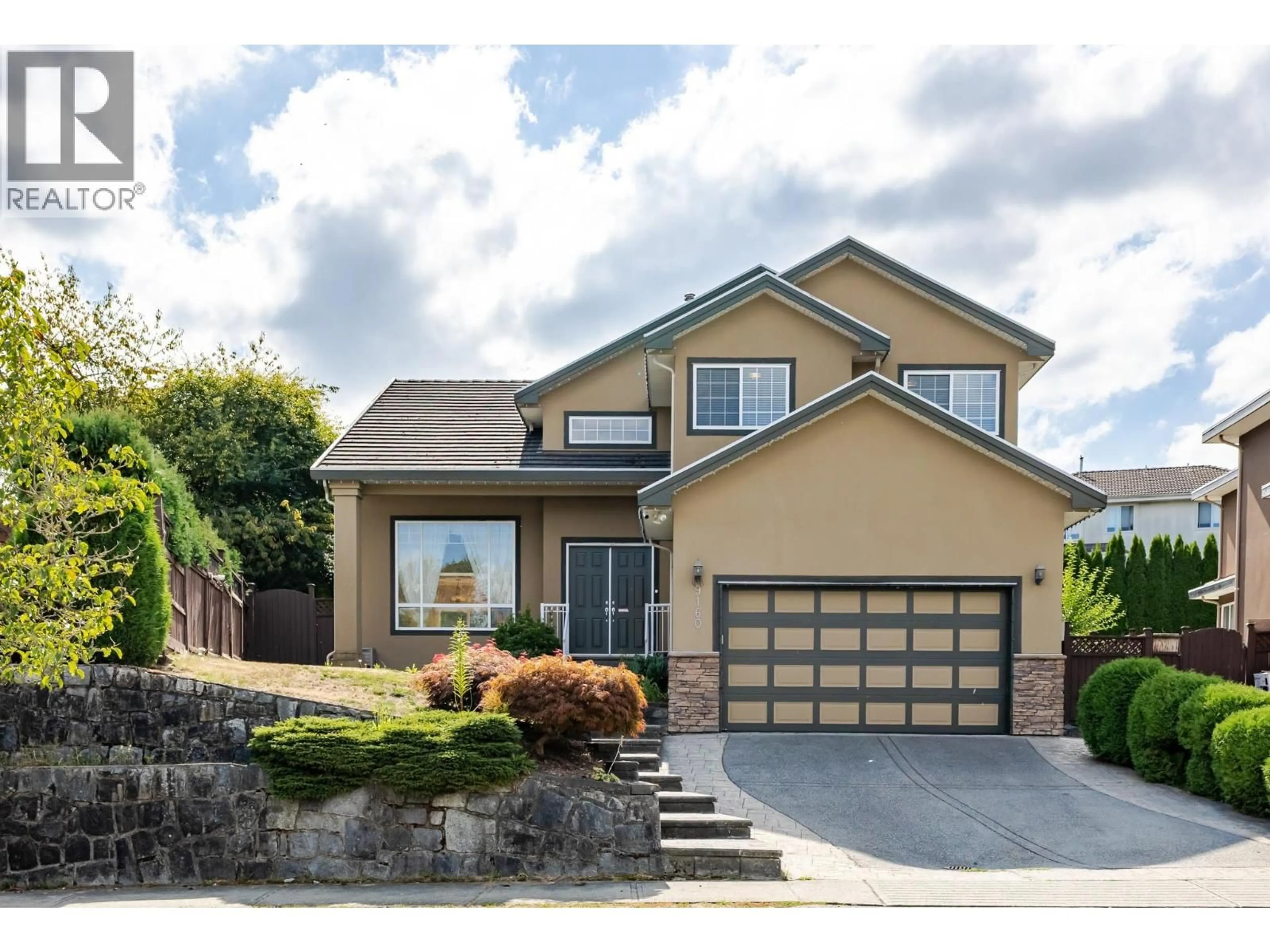 Home with vinyl exterior material, street for 9160 MONA AVENUE, Burnaby British Columbia V3N5A7