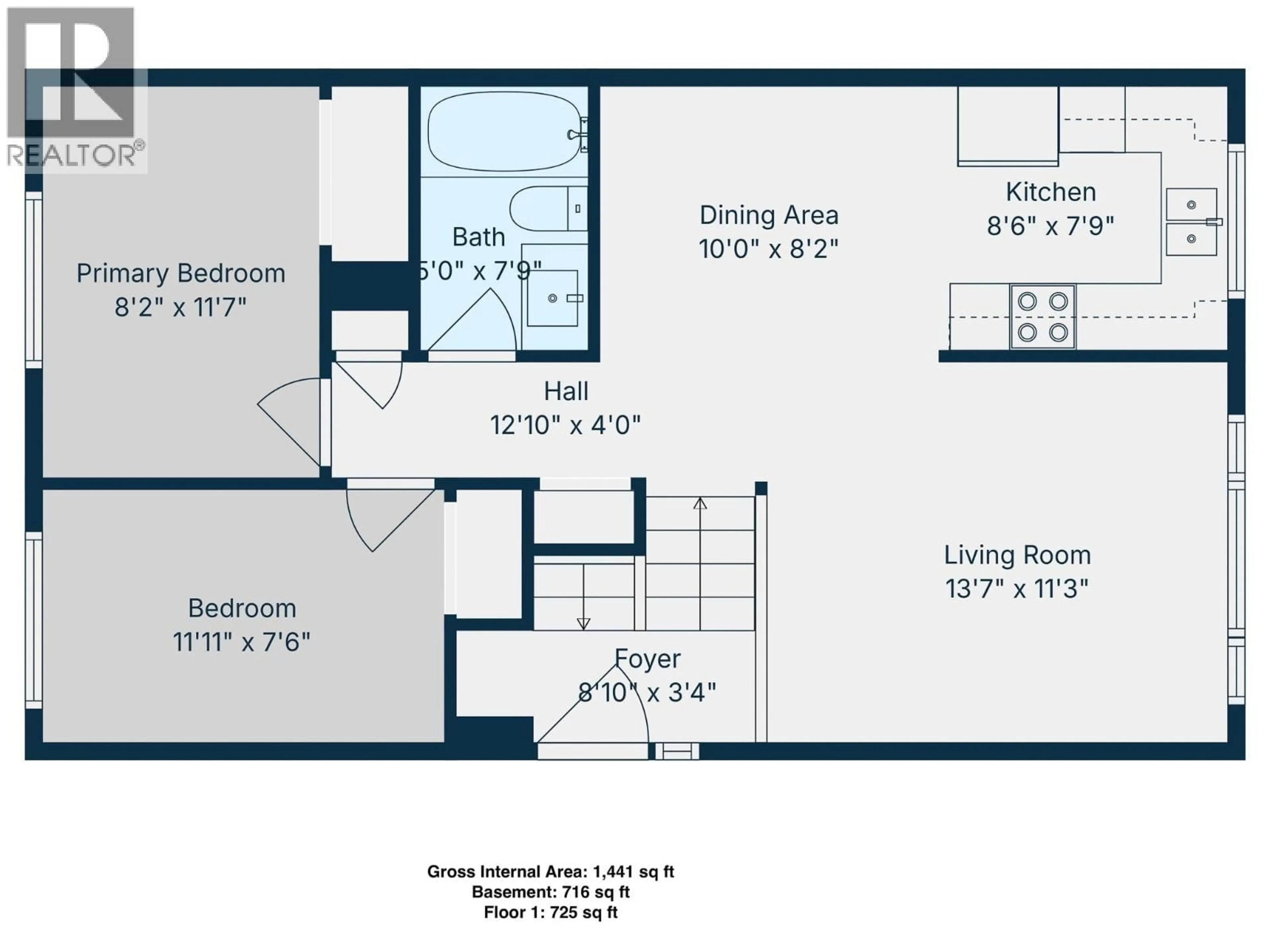 Floor plan for 9021 102 AVENUE, Fort St. John British Columbia V1J2G4
