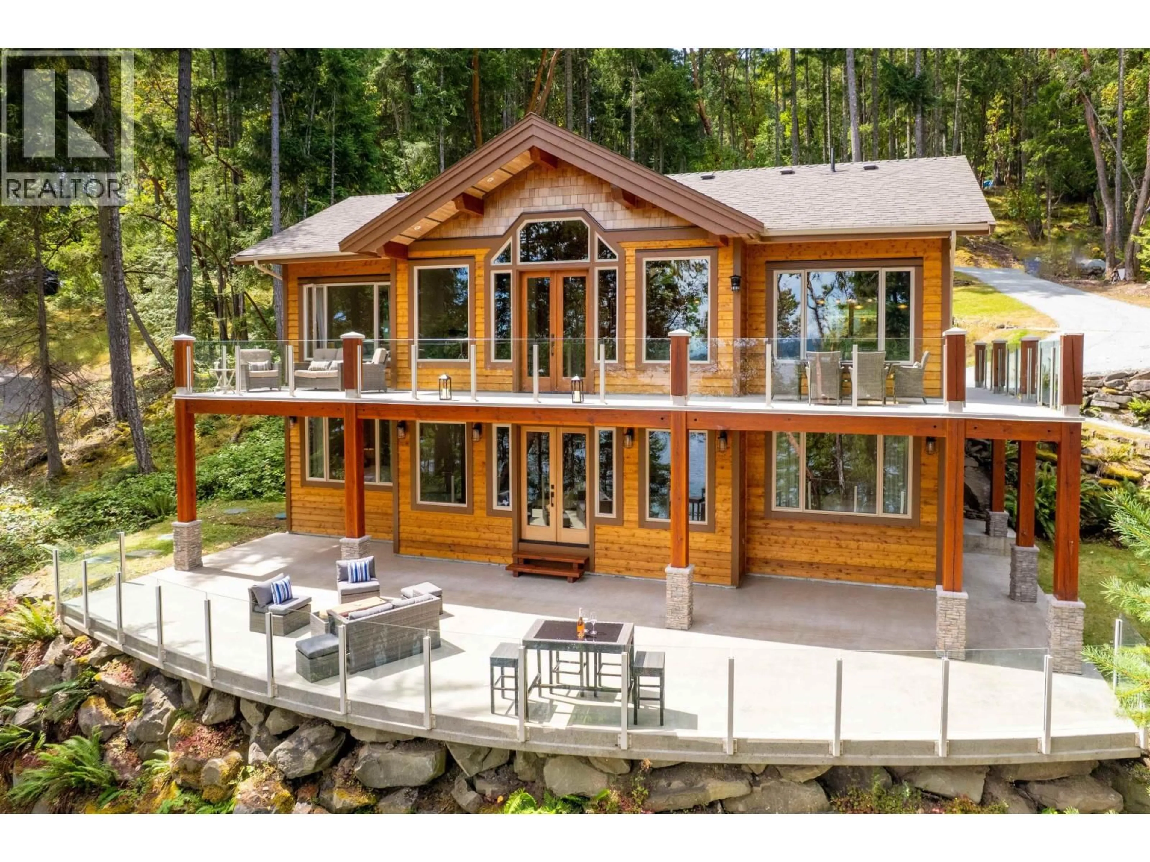 Home with vinyl exterior material, unknown for 144 SUNRISE POINT ROAD, Other Islands British Columbia V0R2Y0