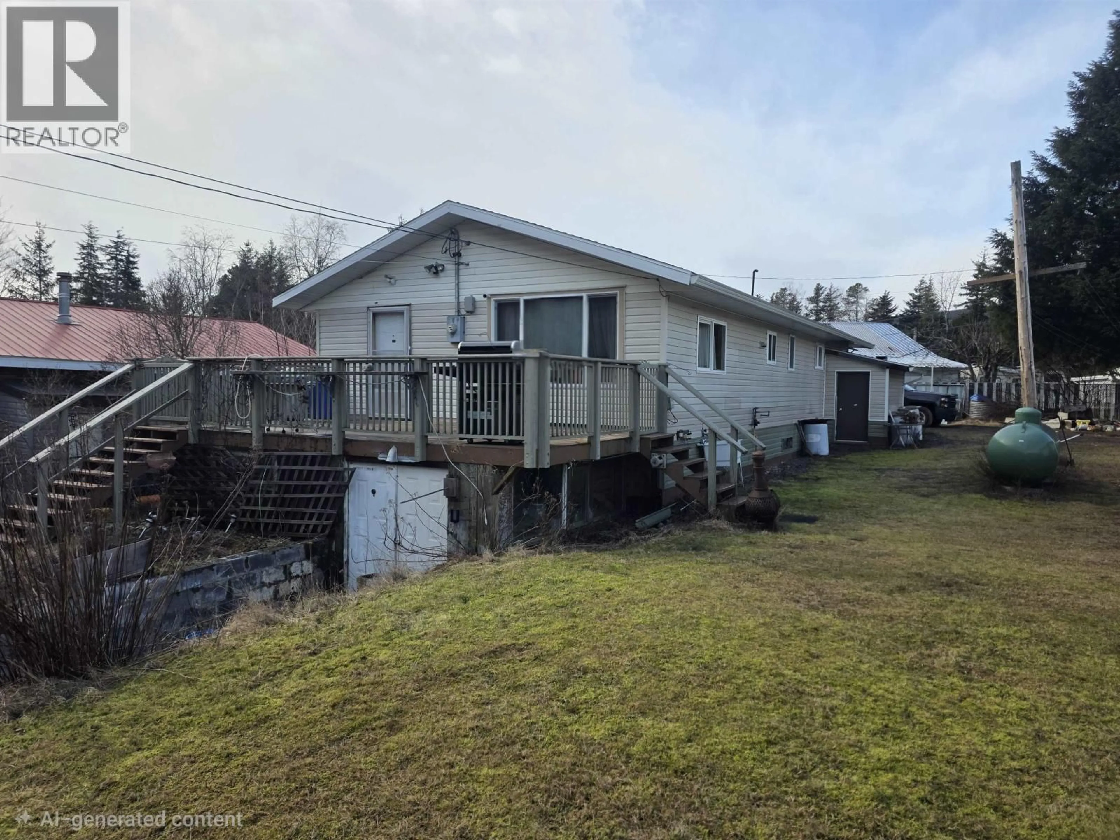 A pic from outside/outdoor area/front of a property/back of a property/a pic from drone, unknown for 3987 WALKER STREET, Terrace British Columbia V8G3L6