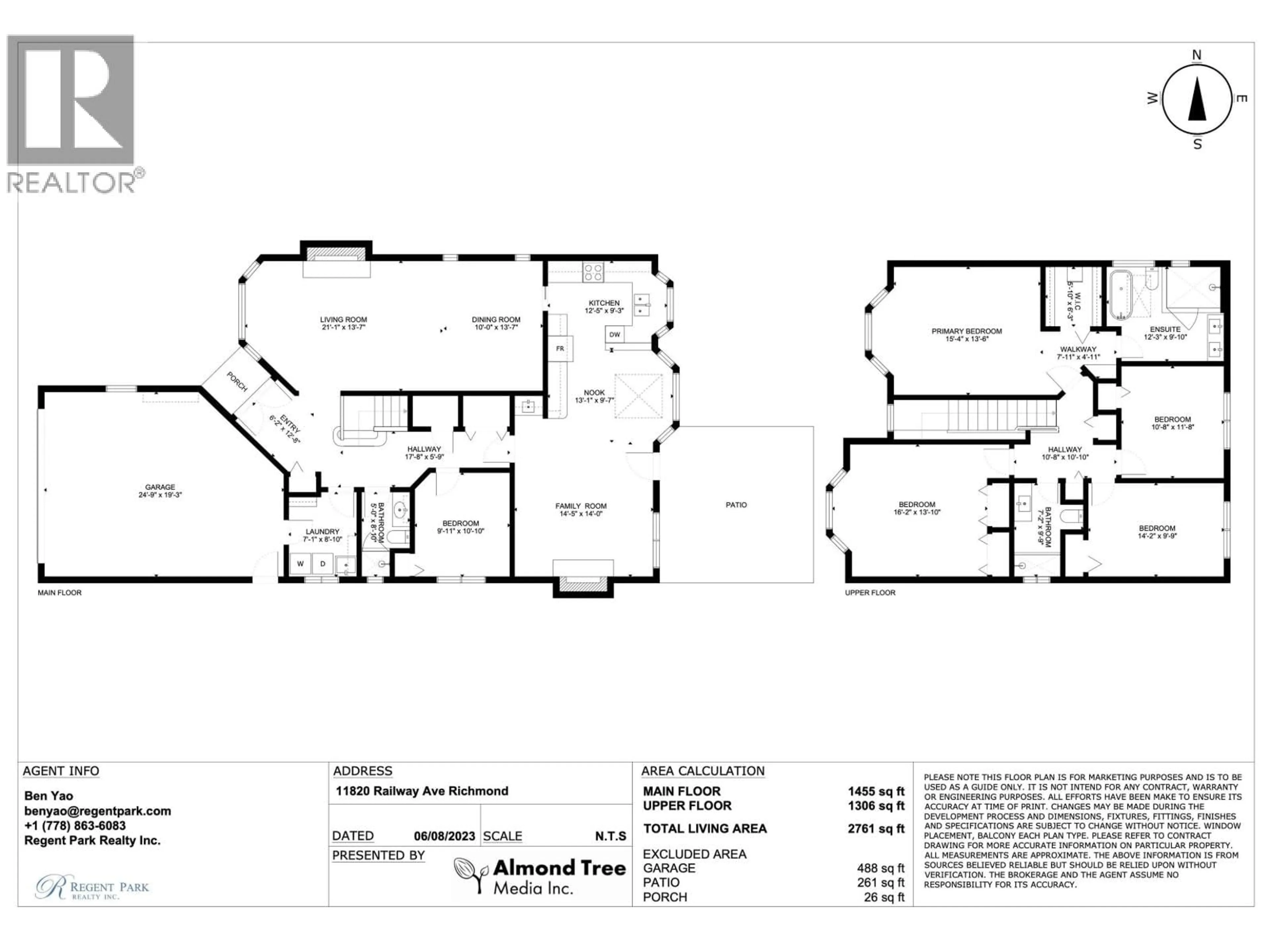 Floor plan for 11820 RAILWAY AVENUE, Richmond British Columbia V7E2B9