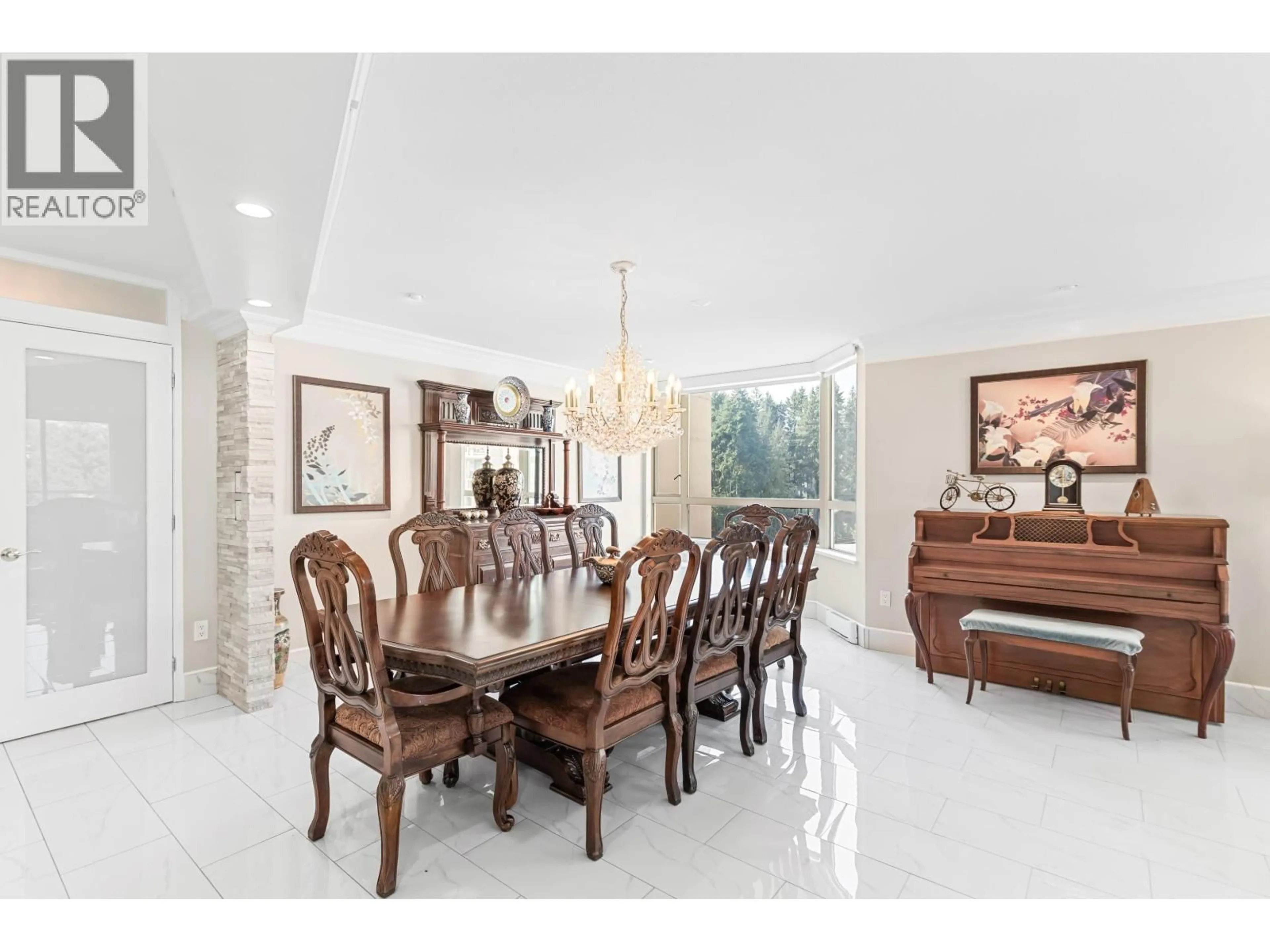 Dining room, ceramic/tile floor for 701 - 1190 PIPELINE ROAD, Coquitlam British Columbia V3B7T9
