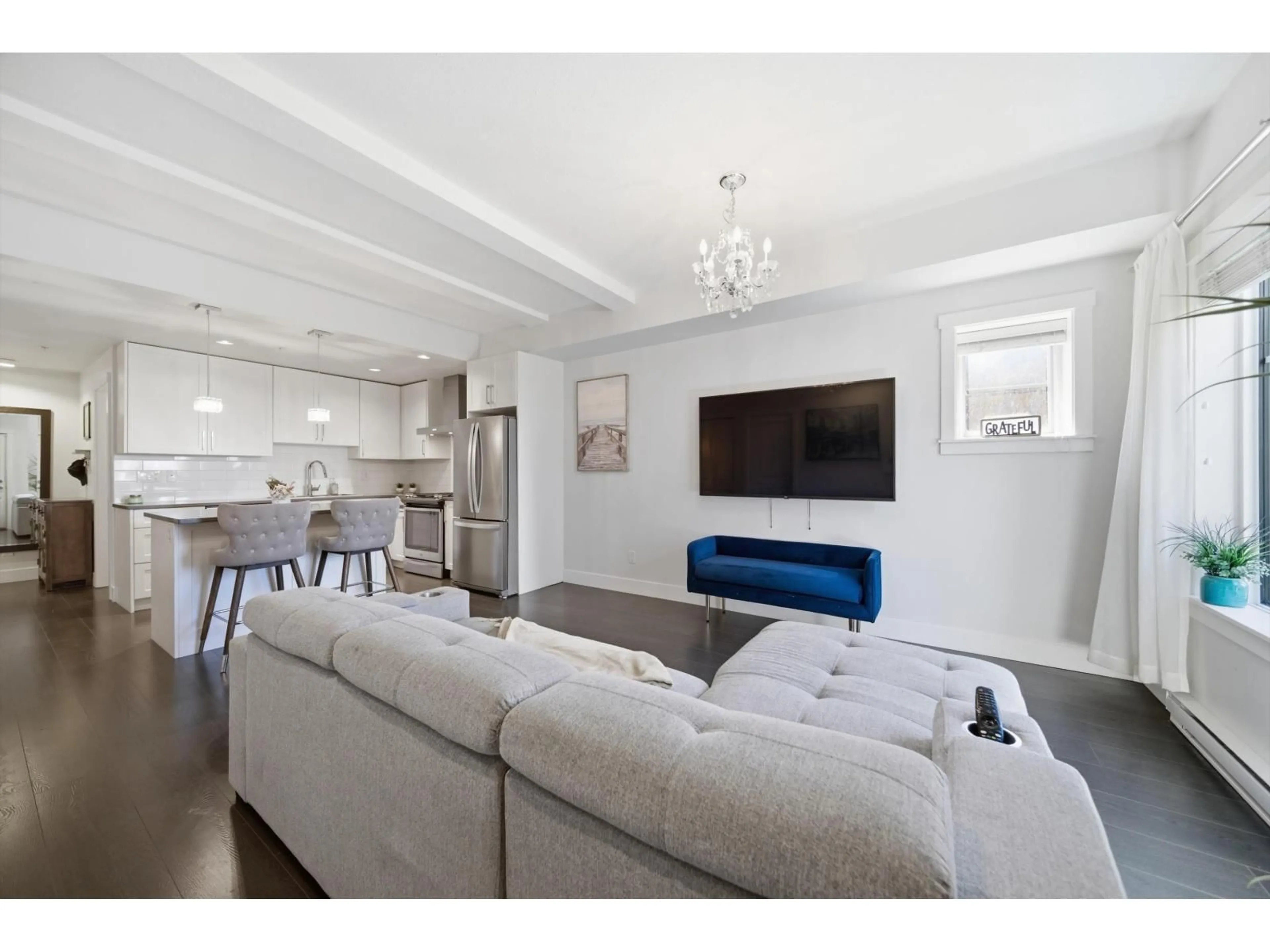 Living room with furniture, unknown for 104 - 16528 24A AVENUE, Surrey British Columbia V3Z0P4