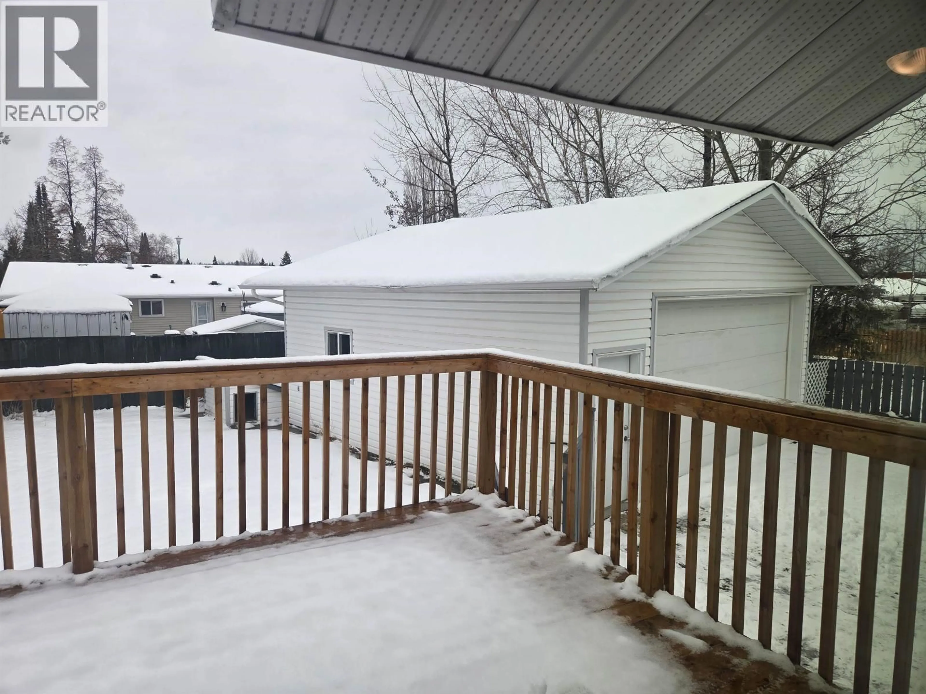 Patio, water/lake/river/ocean view for 1450 FRASER CRESCENT, Prince George British Columbia V2M3Y2