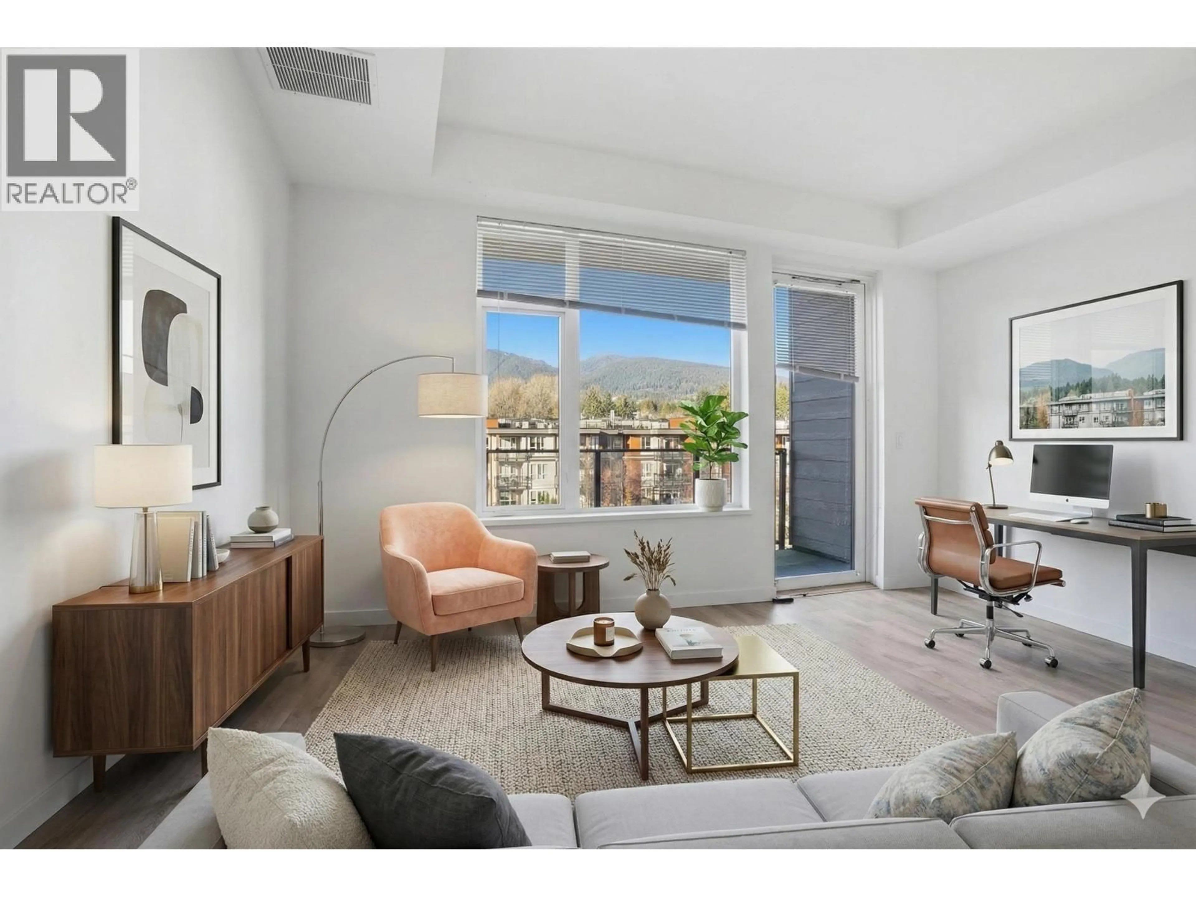 Living room with furniture, unknown for 414 - 725 MARINE DRIVE, North Vancouver British Columbia V7M0G2