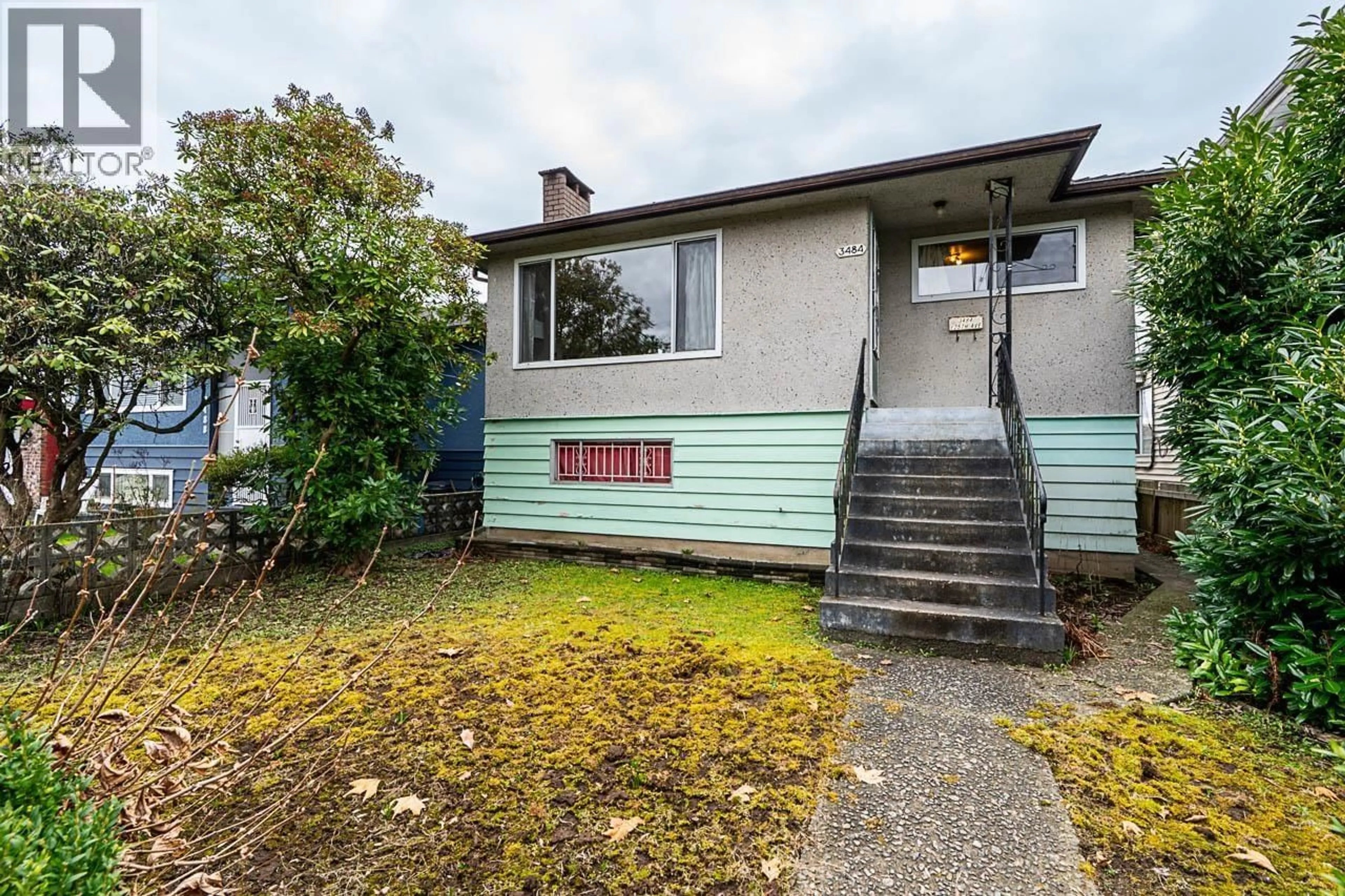 Home with vinyl exterior material, street for 3484 E 25TH AVENUE, Vancouver British Columbia V5R1K1