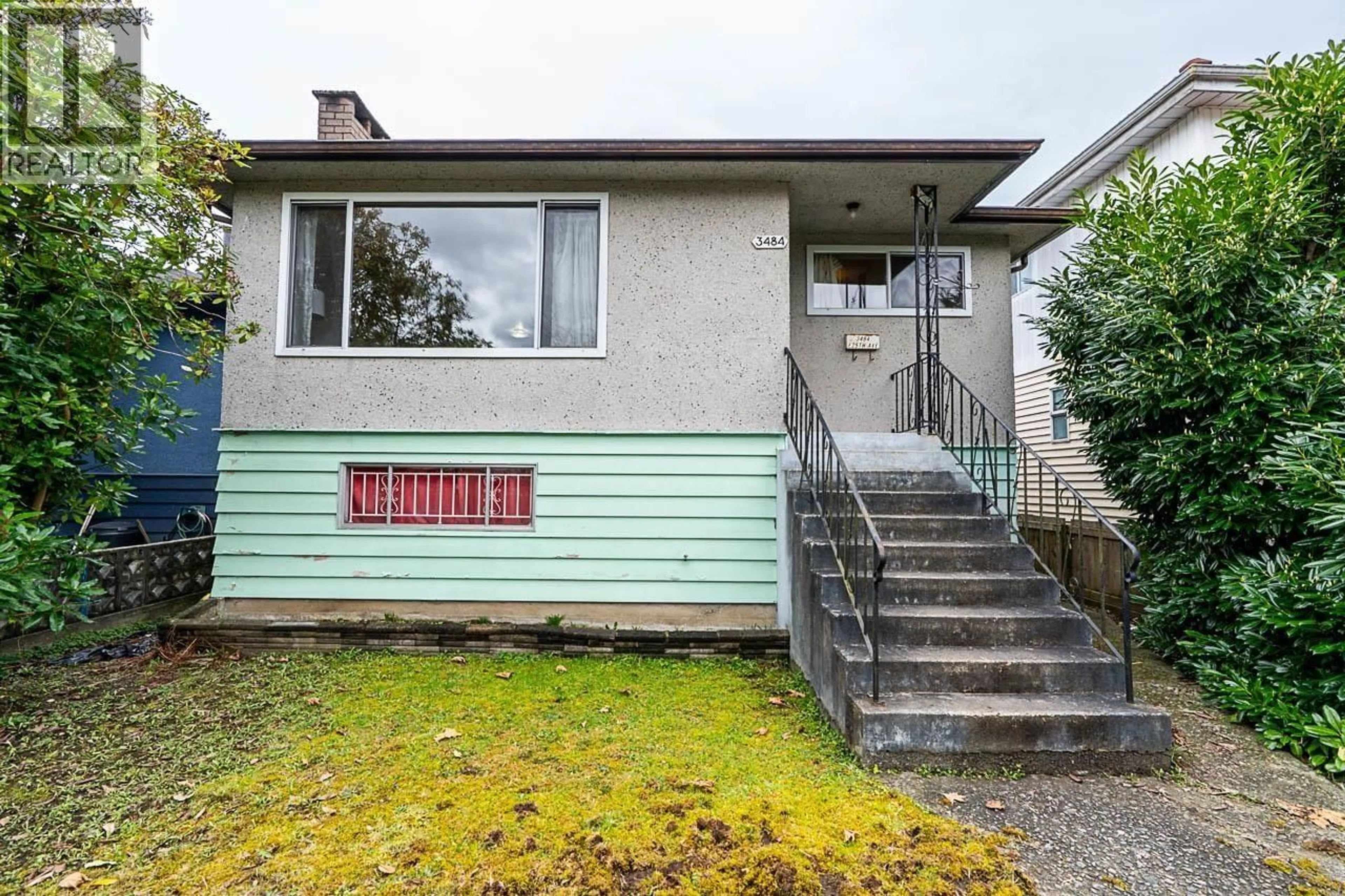 Home with vinyl exterior material, street for 3484 E 25TH AVENUE, Vancouver British Columbia V5R1K1