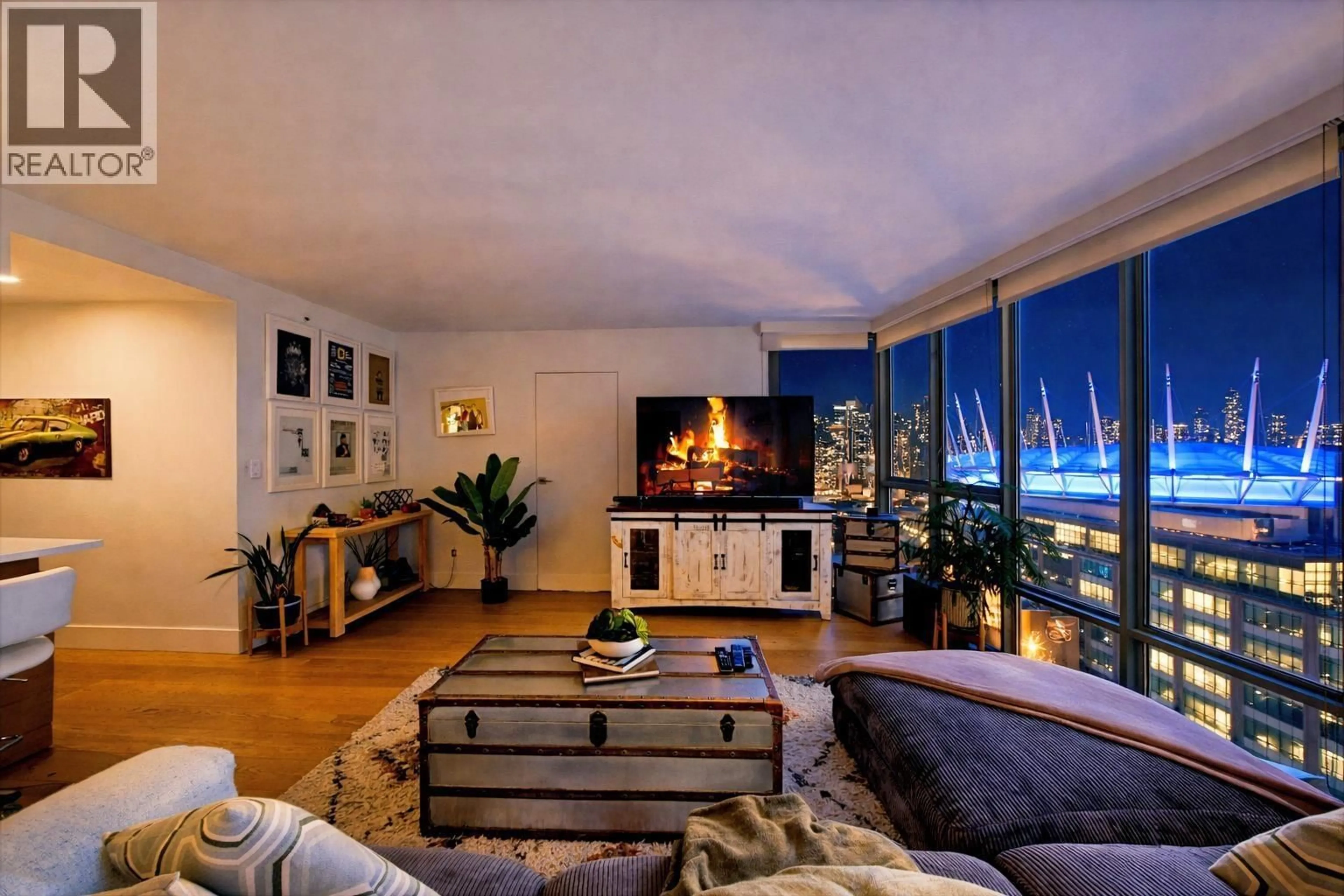 Living room with furniture, unknown for 1901 - 930 CAMBIE STREET, Vancouver British Columbia V6B5X6