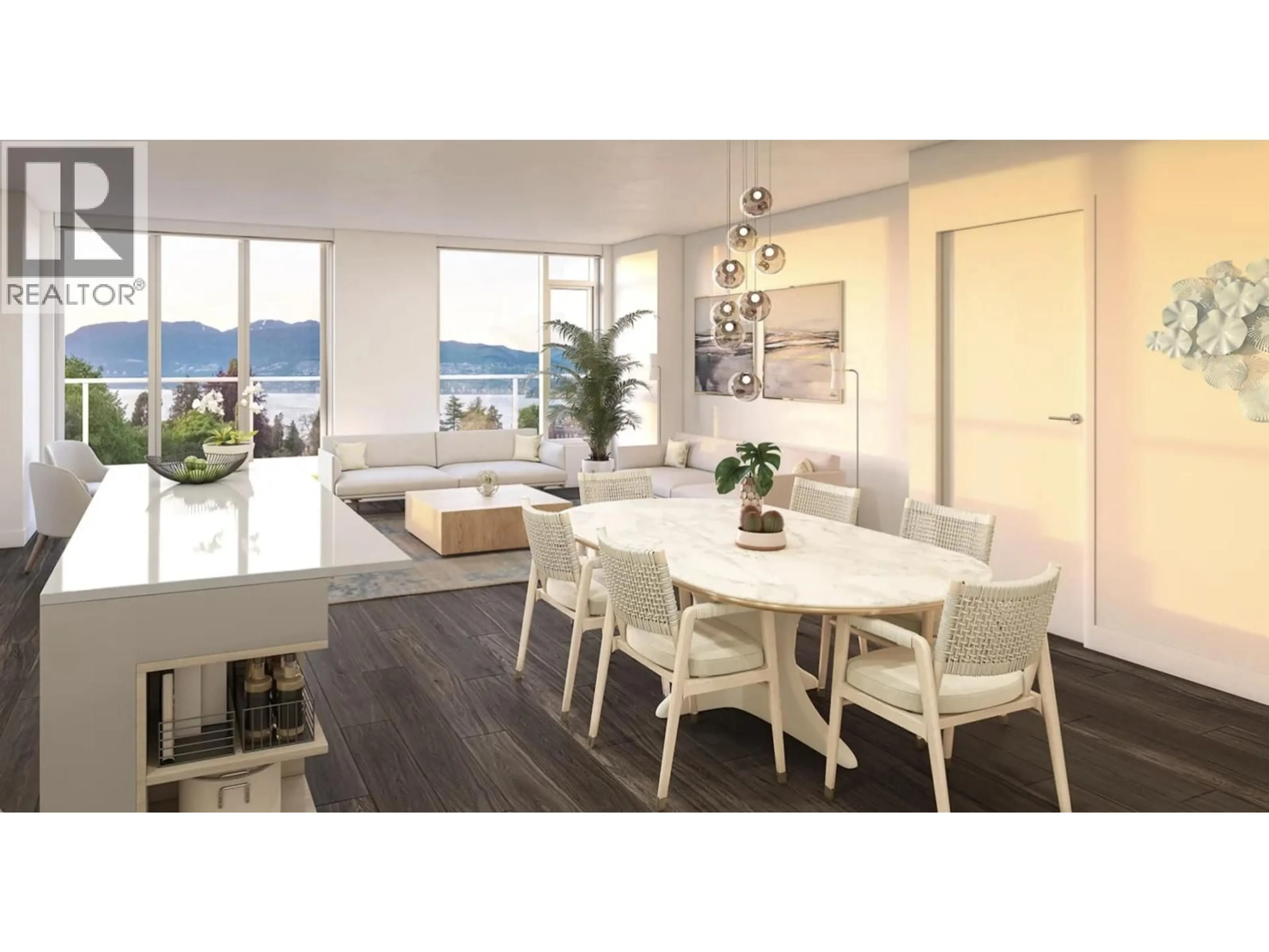 Dining room, wood/laminate floor for 311 - 2803 4TH AVENUE, Vancouver British Columbia V6K1R3