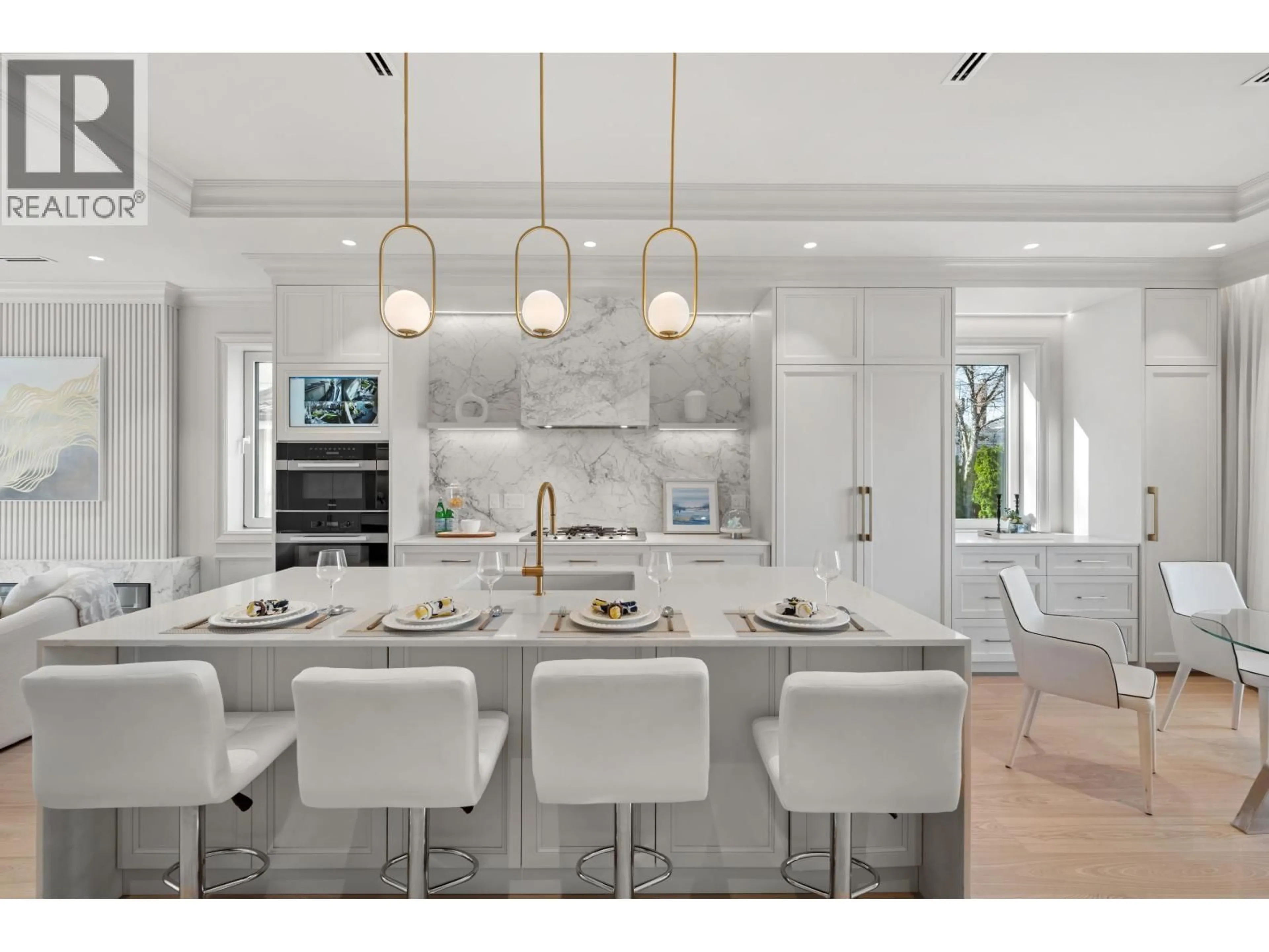 Open concept kitchen, ceramic/tile floor for 3581 19TH AVENUE, Vancouver British Columbia V6S1C3