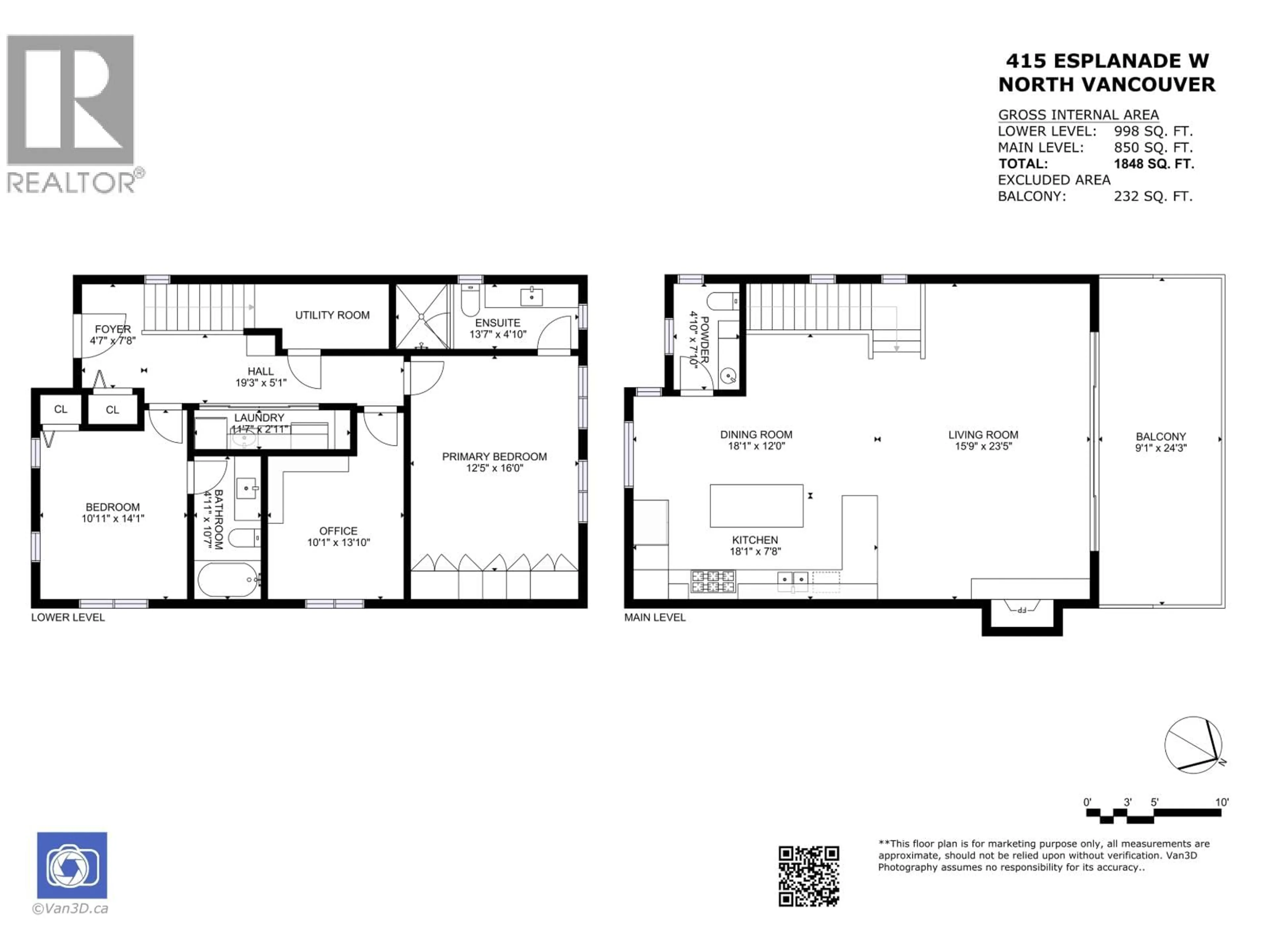 Floor plan for 29 - 415 ESPLANADE AVENUE, North Vancouver British Columbia V7M1A6