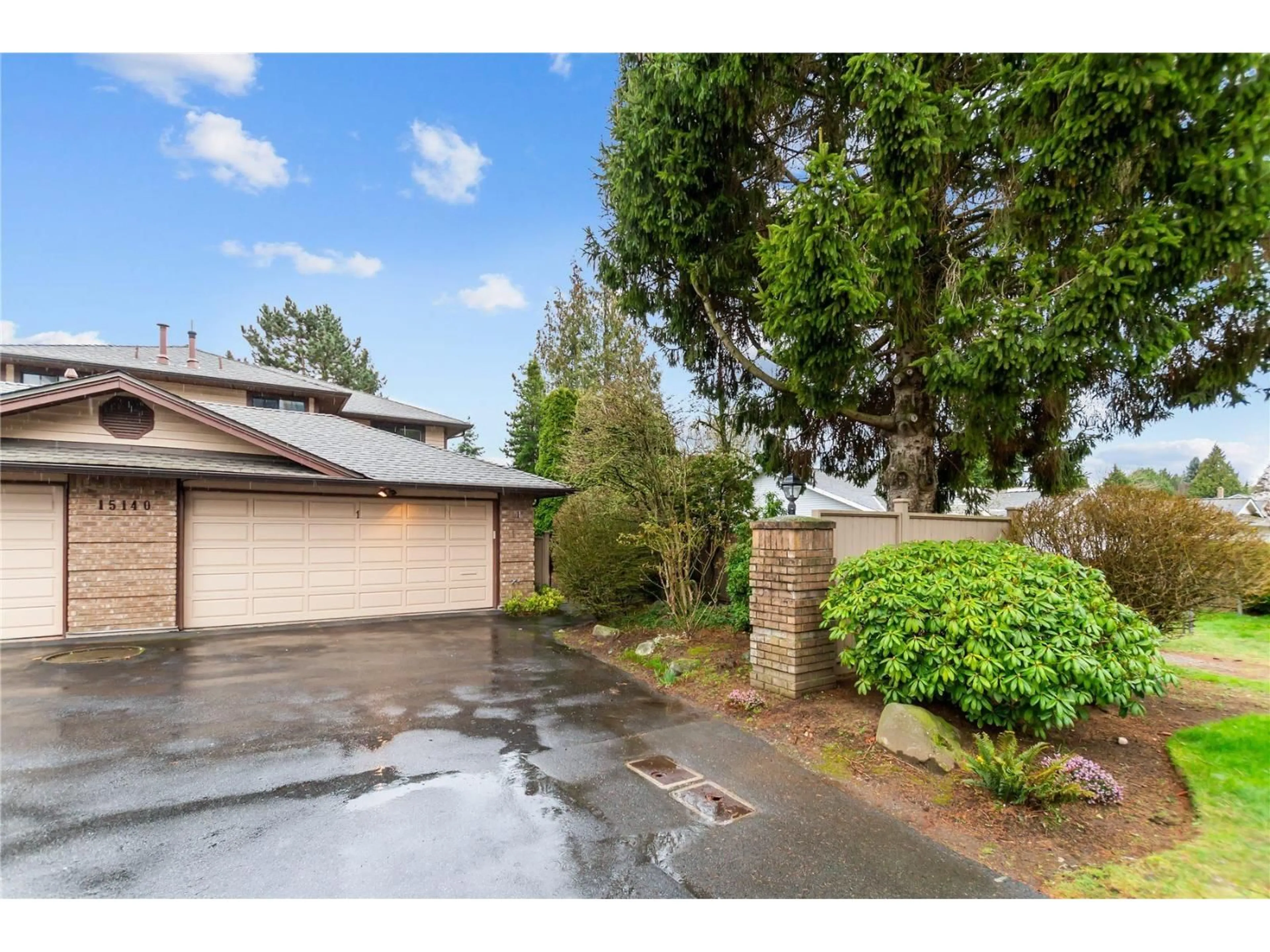 A pic from outside/outdoor area/front of a property/back of a property/a pic from drone, street for 1 - 15140 20 AVENUE, Surrey British Columbia V4A8S1