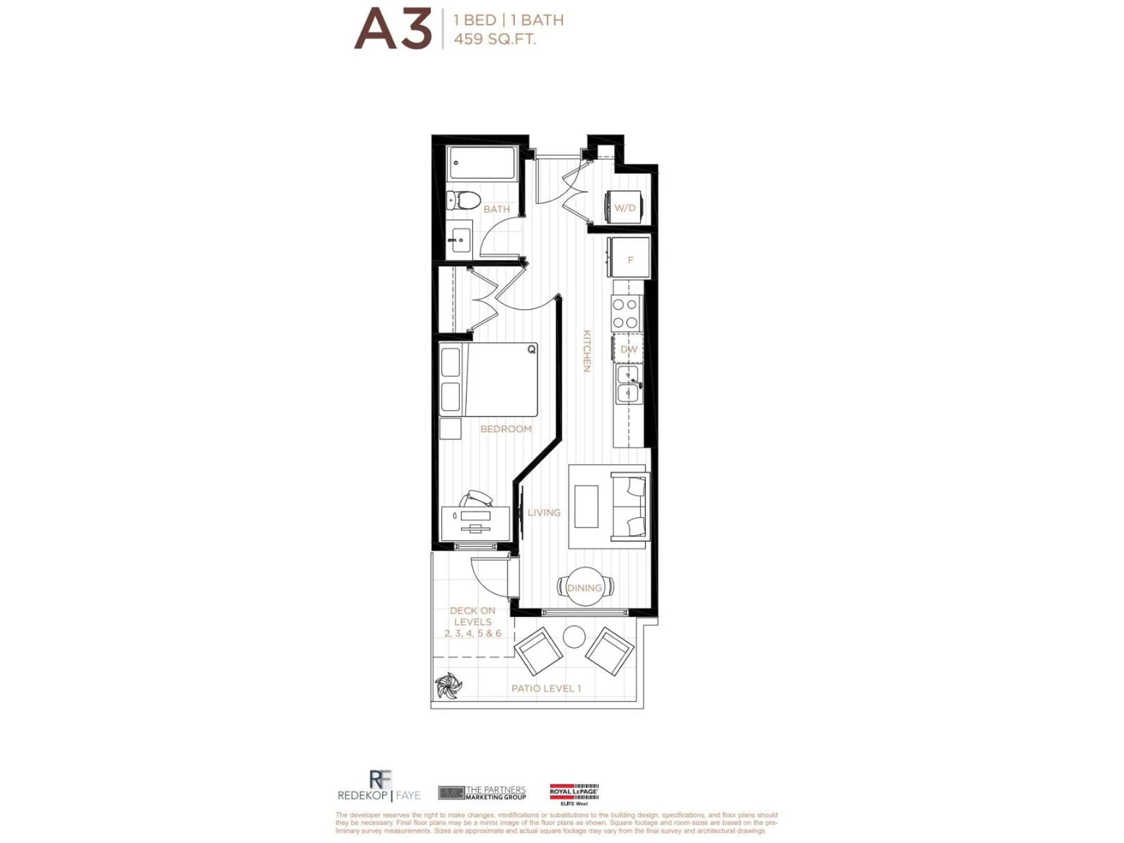 Floor plan for 410 - 7375 HORNE STREET, Mission British Columbia V0V0V0