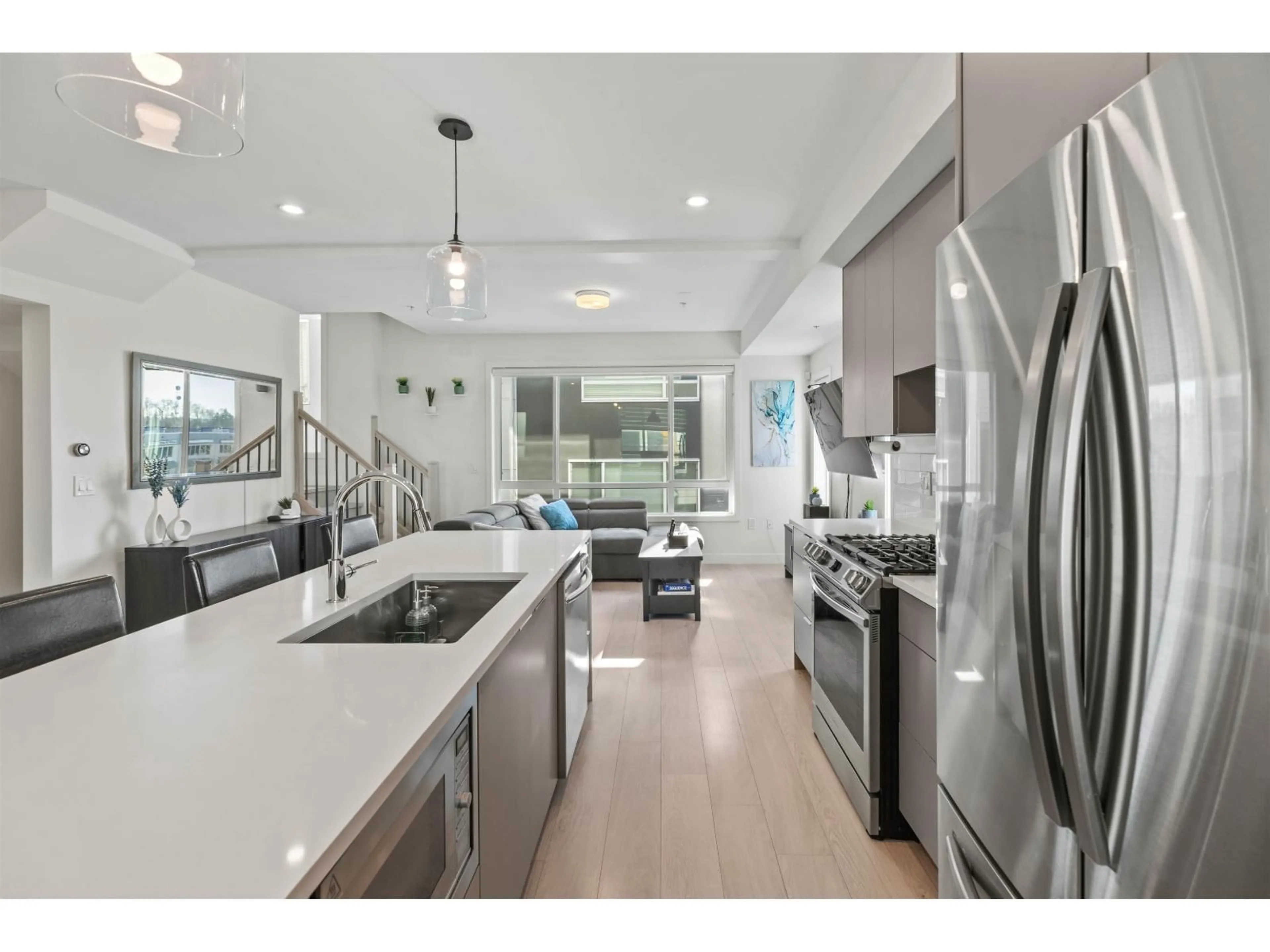 Open concept kitchen, unknown for 22 - 19628 55A AVENUE, Langley British Columbia V3A0M6