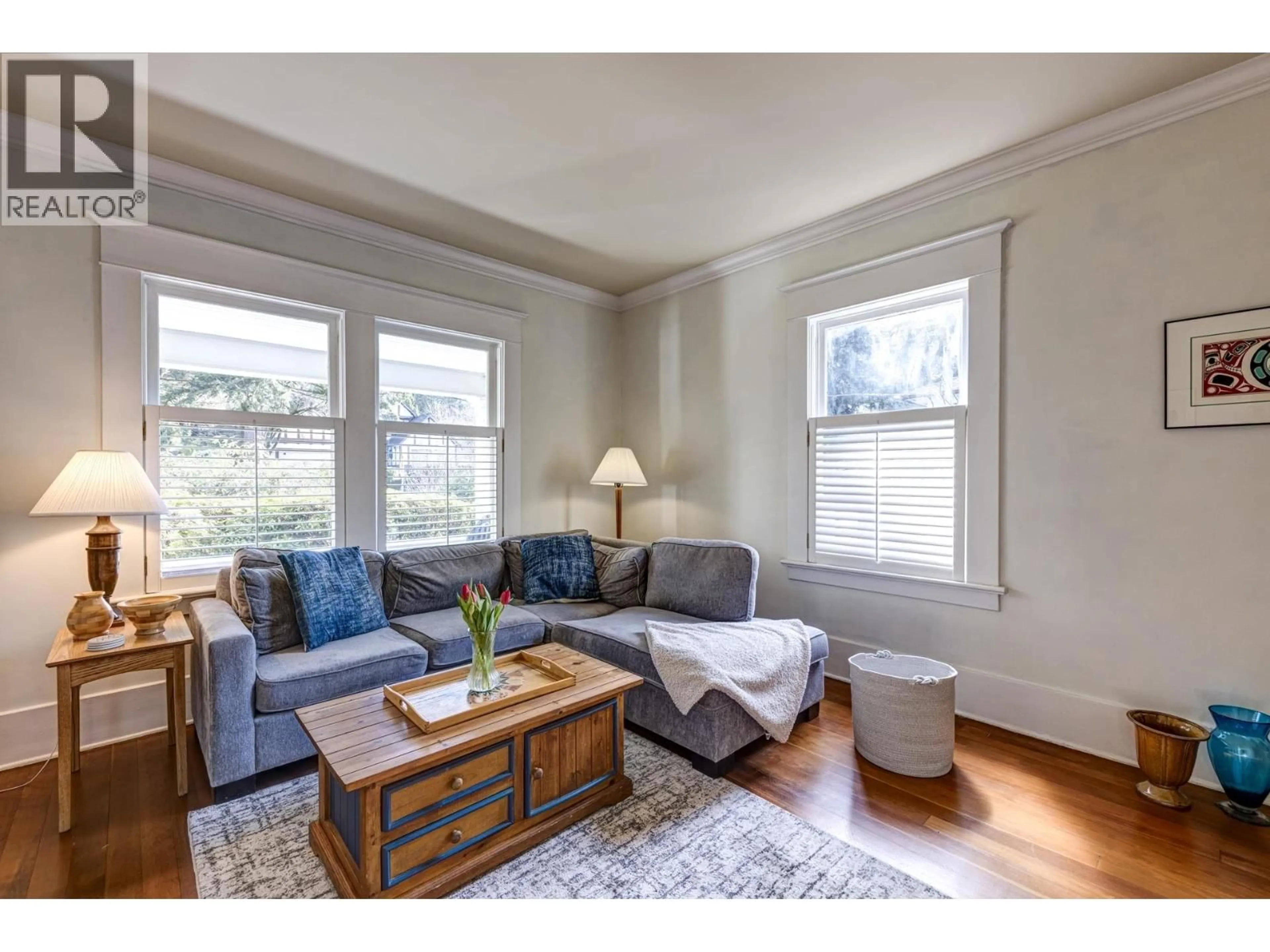 Living room with furniture, wood/laminate floor for 3039 ST. GEORGES AVENUE, North Vancouver British Columbia V7N1V1