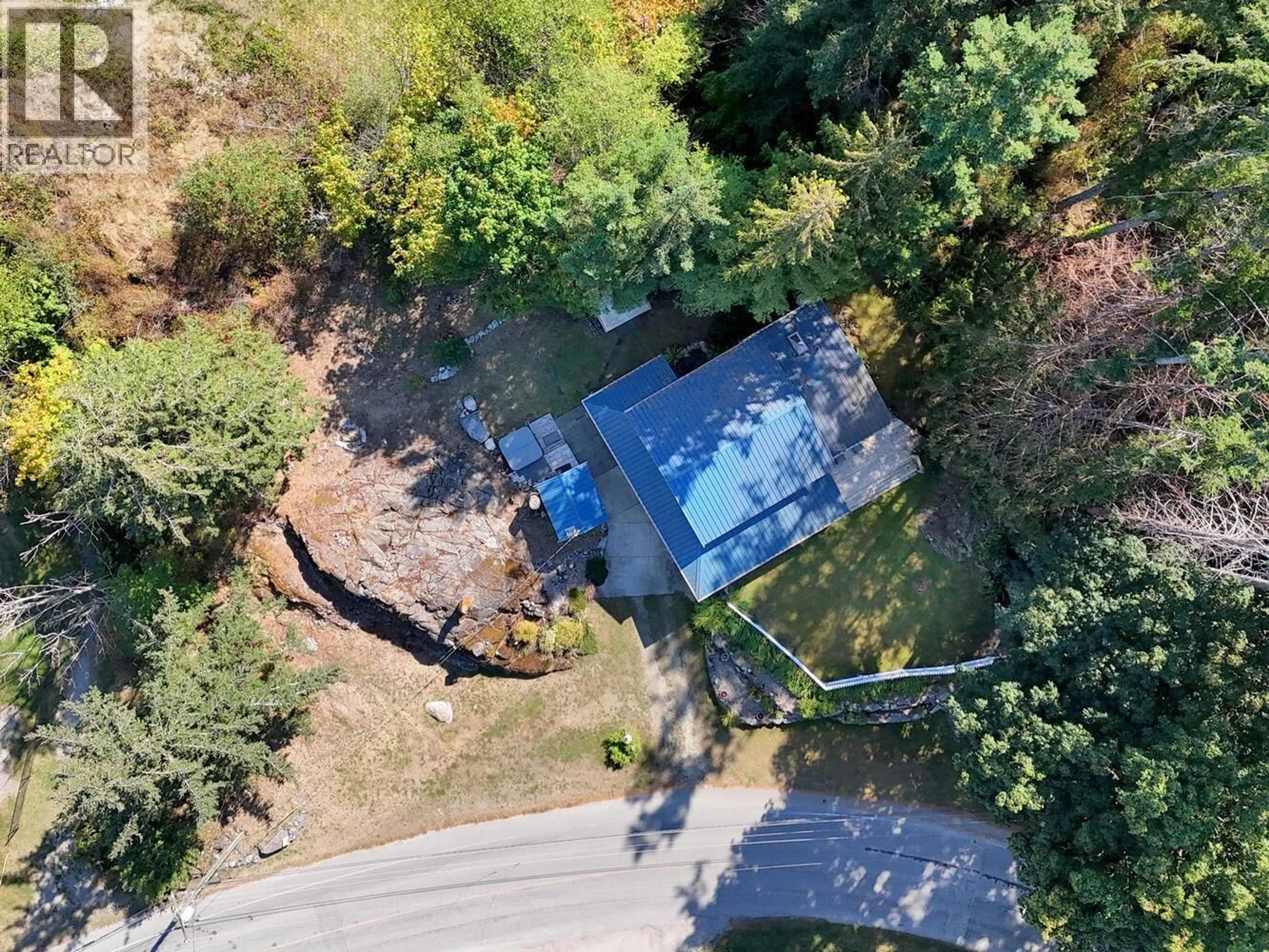 A pic from outside/outdoor area/front of a property/back of a property/a pic from drone, unknown for 12886 LAGOON ROAD, Madeira Park British Columbia V0N2H1