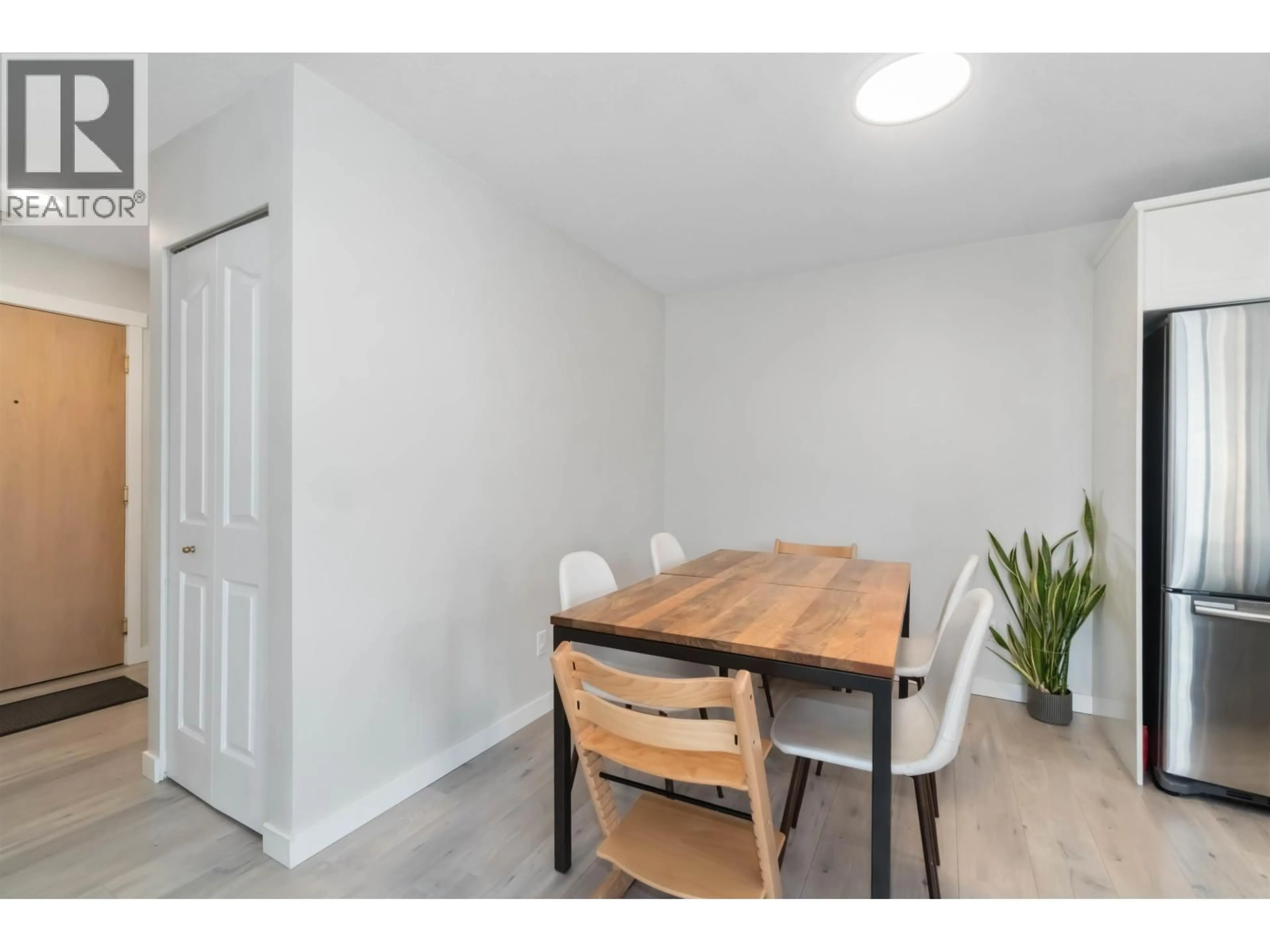 Dining room, wood/laminate floor for 440 - 7288 ACORN AVENUE, Burnaby British Columbia V5E4H6