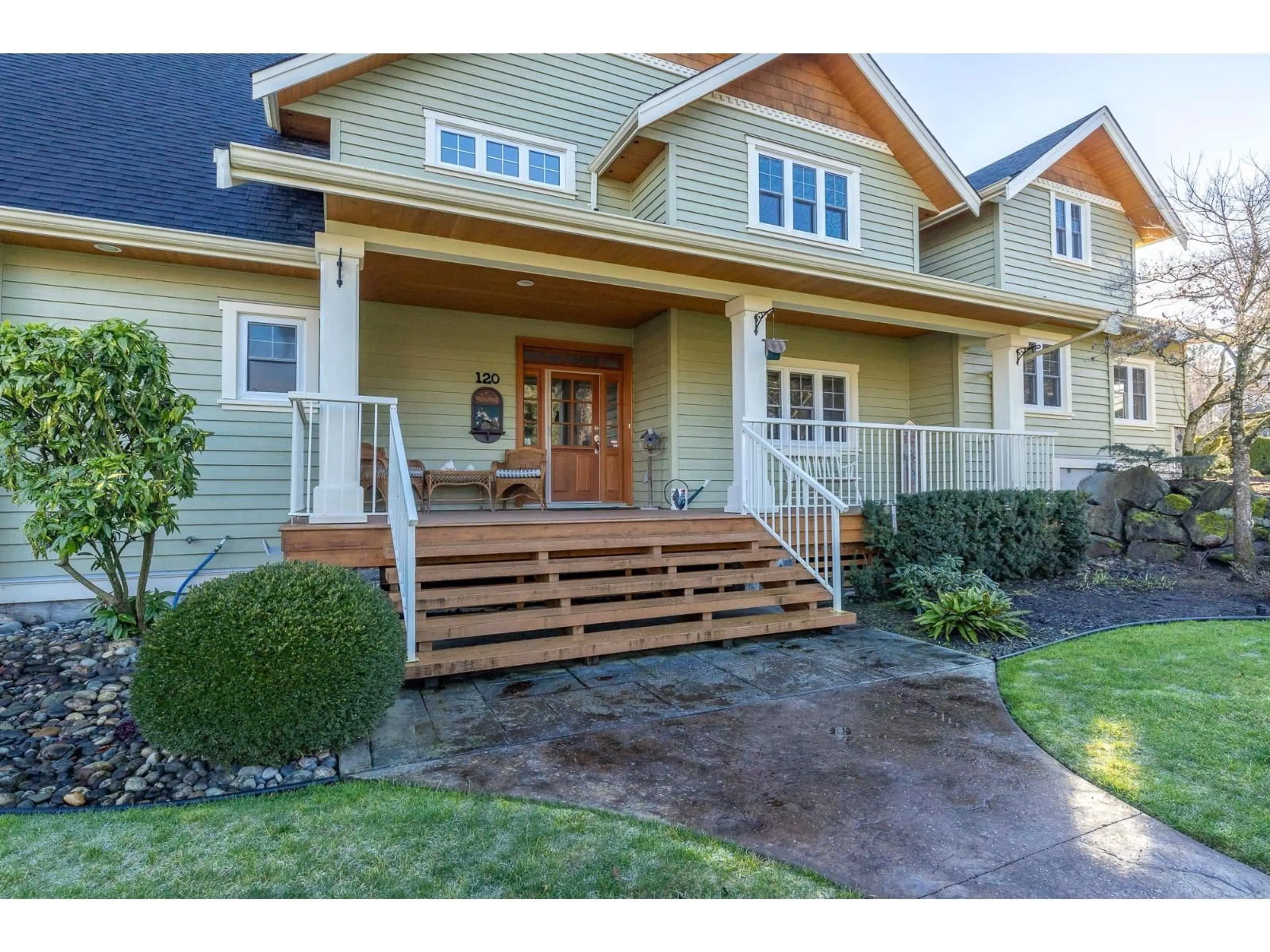 Home with vinyl exterior material, street for 120 - 14500 MORRIS VALLEY ROAD, Harrison Mills British Columbia V0M1A1