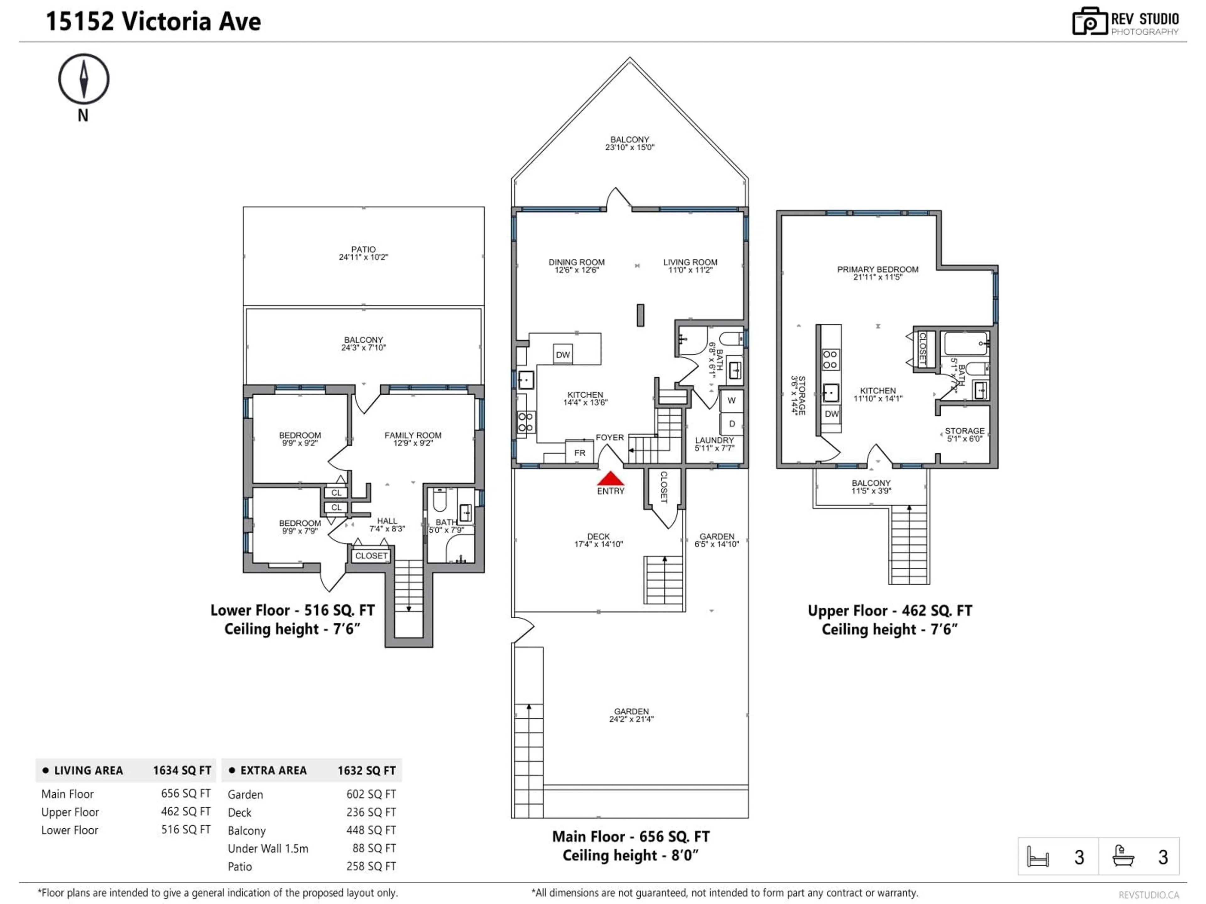 Floor plan for 15152 VICTORIA AVENUE, White Rock British Columbia V4B1G3