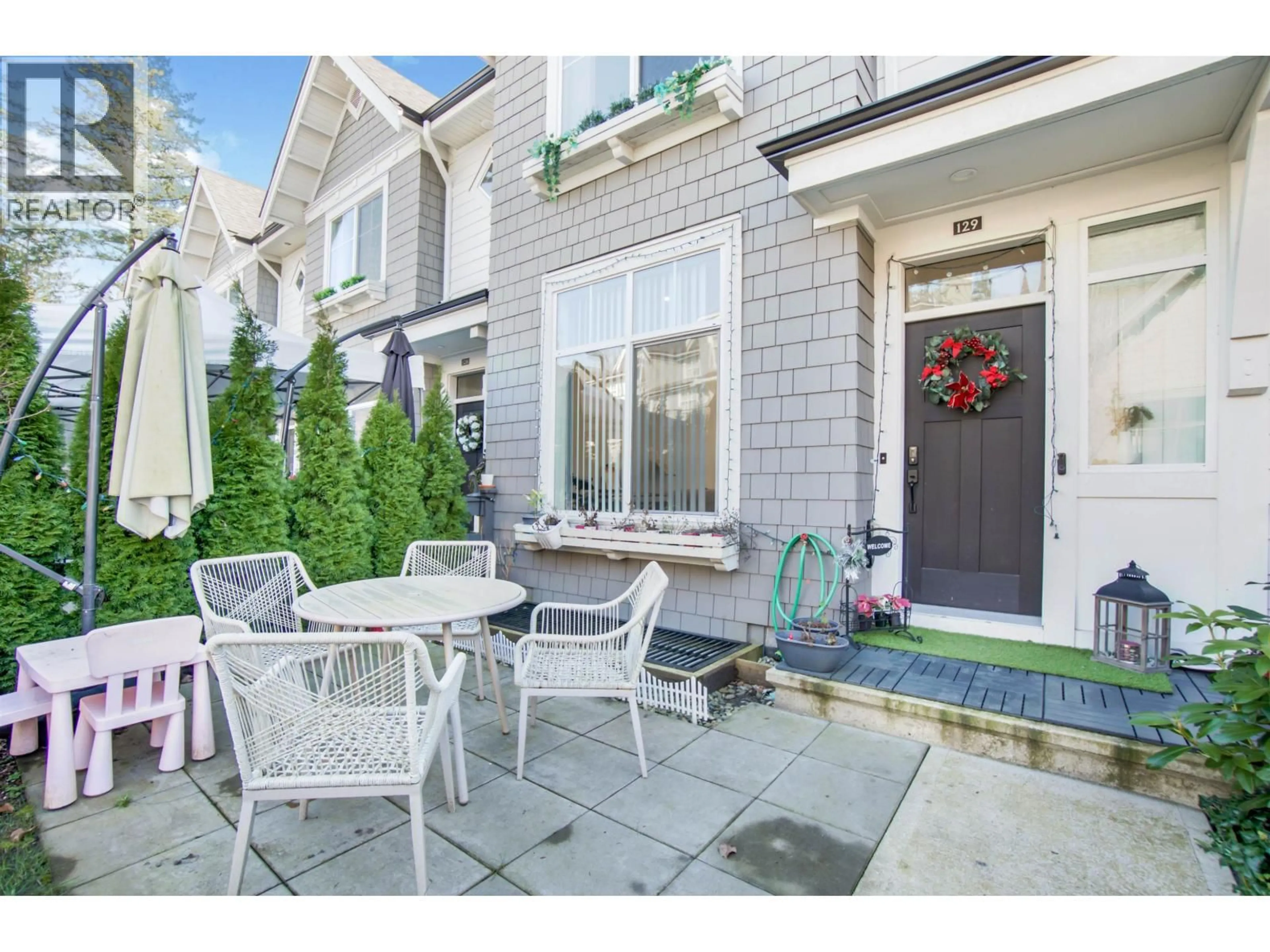 Patio, street for 129 - 1331 OLMSTED STREET, Coquitlam British Columbia V3E0T3