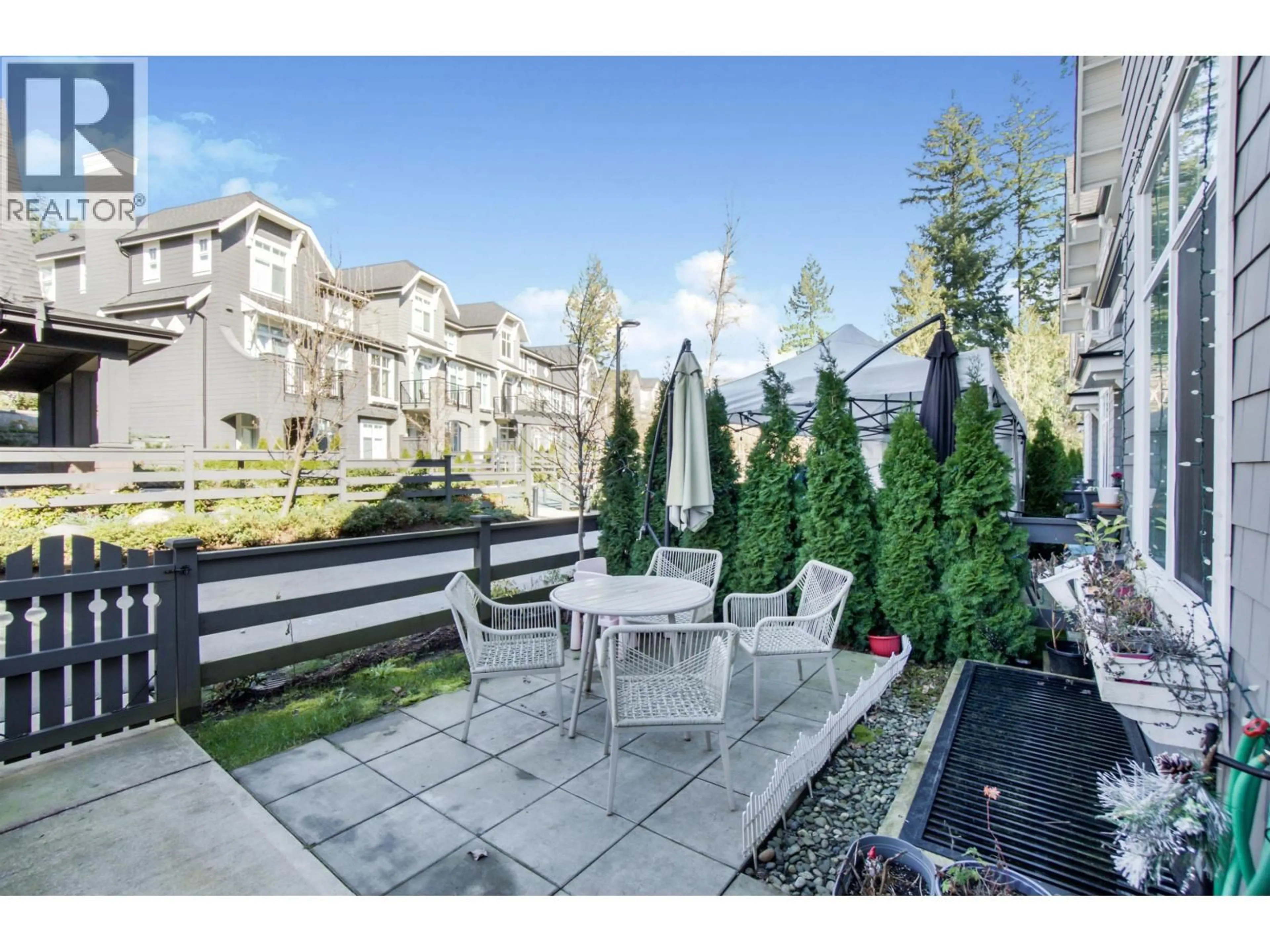 Patio, mountain view for 129 - 1331 OLMSTED STREET, Coquitlam British Columbia V3E0T3