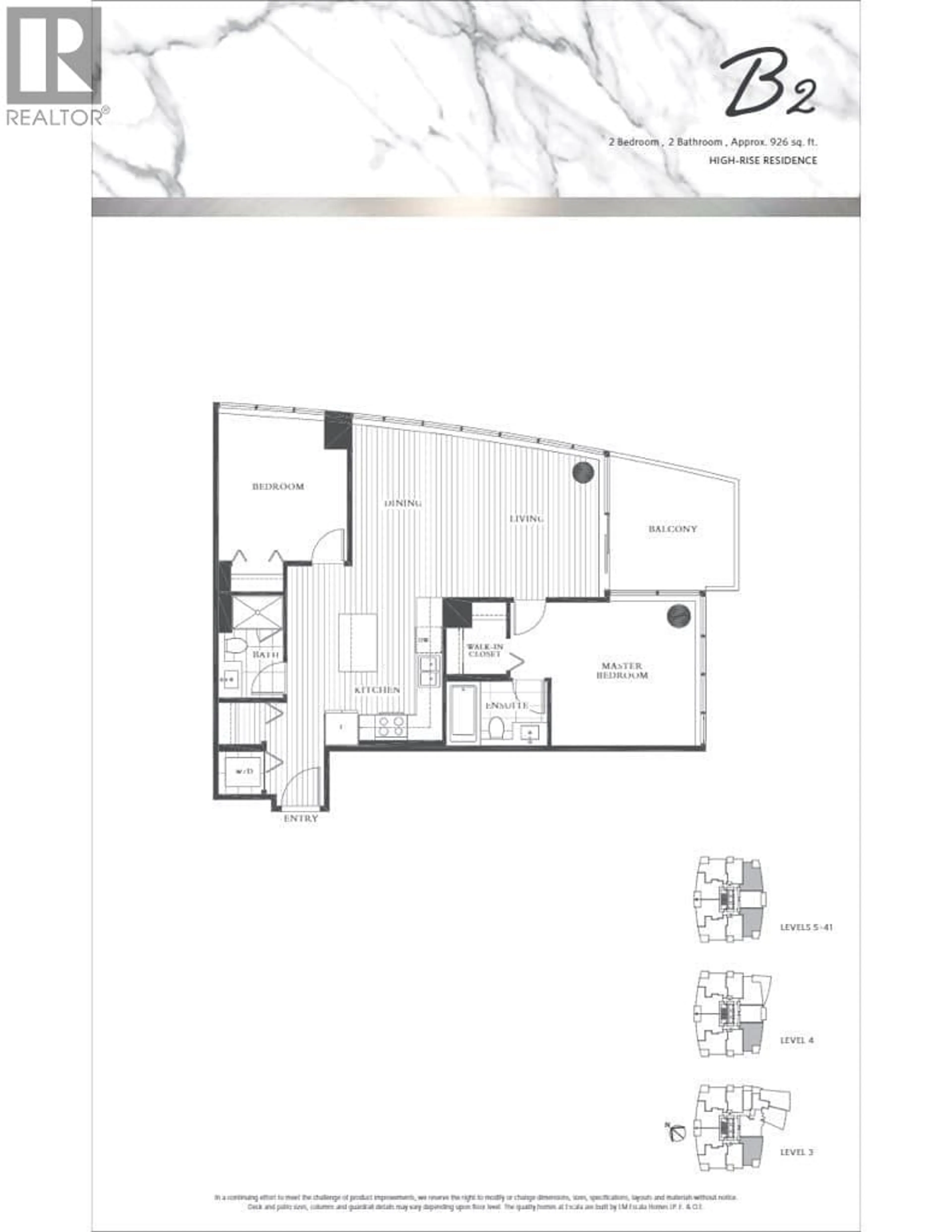 Floor plan for 2302 - 1788 GILMORE AVENUE, Burnaby British Columbia V5C0L5