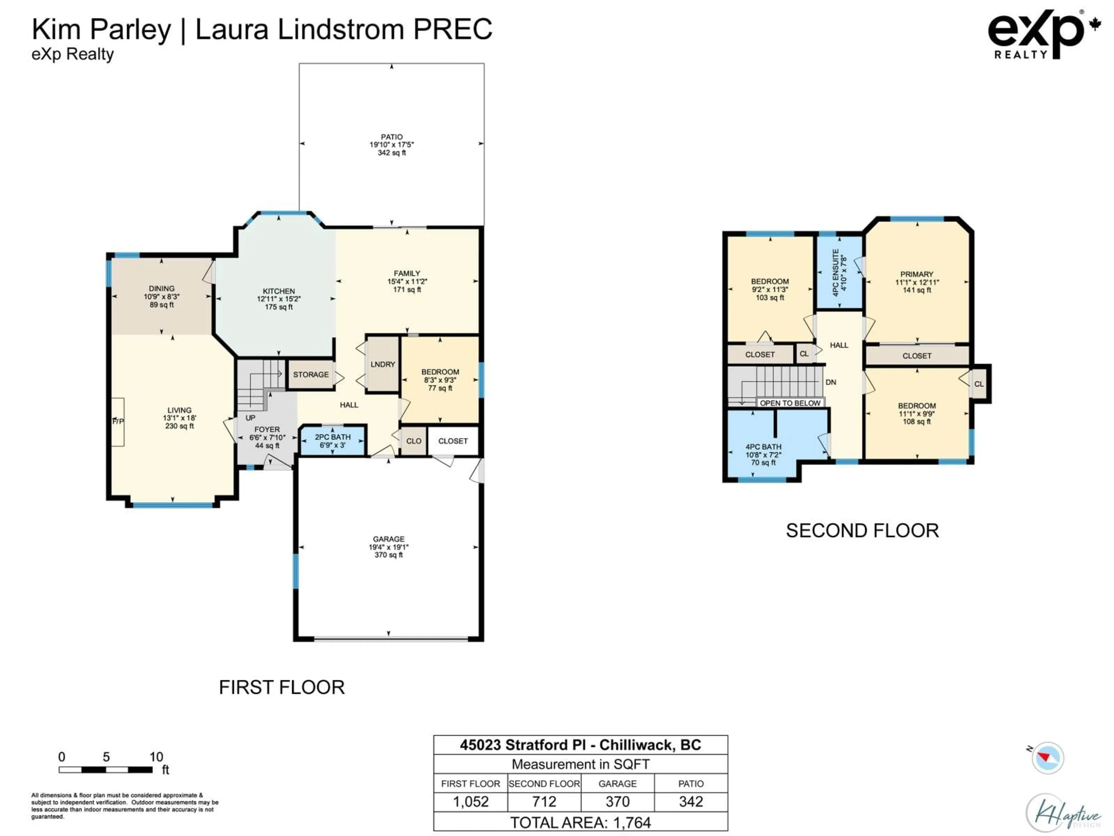 Floor plan for 45023 STRATFORD PLACE, Chilliwack British Columbia V2R2Z2