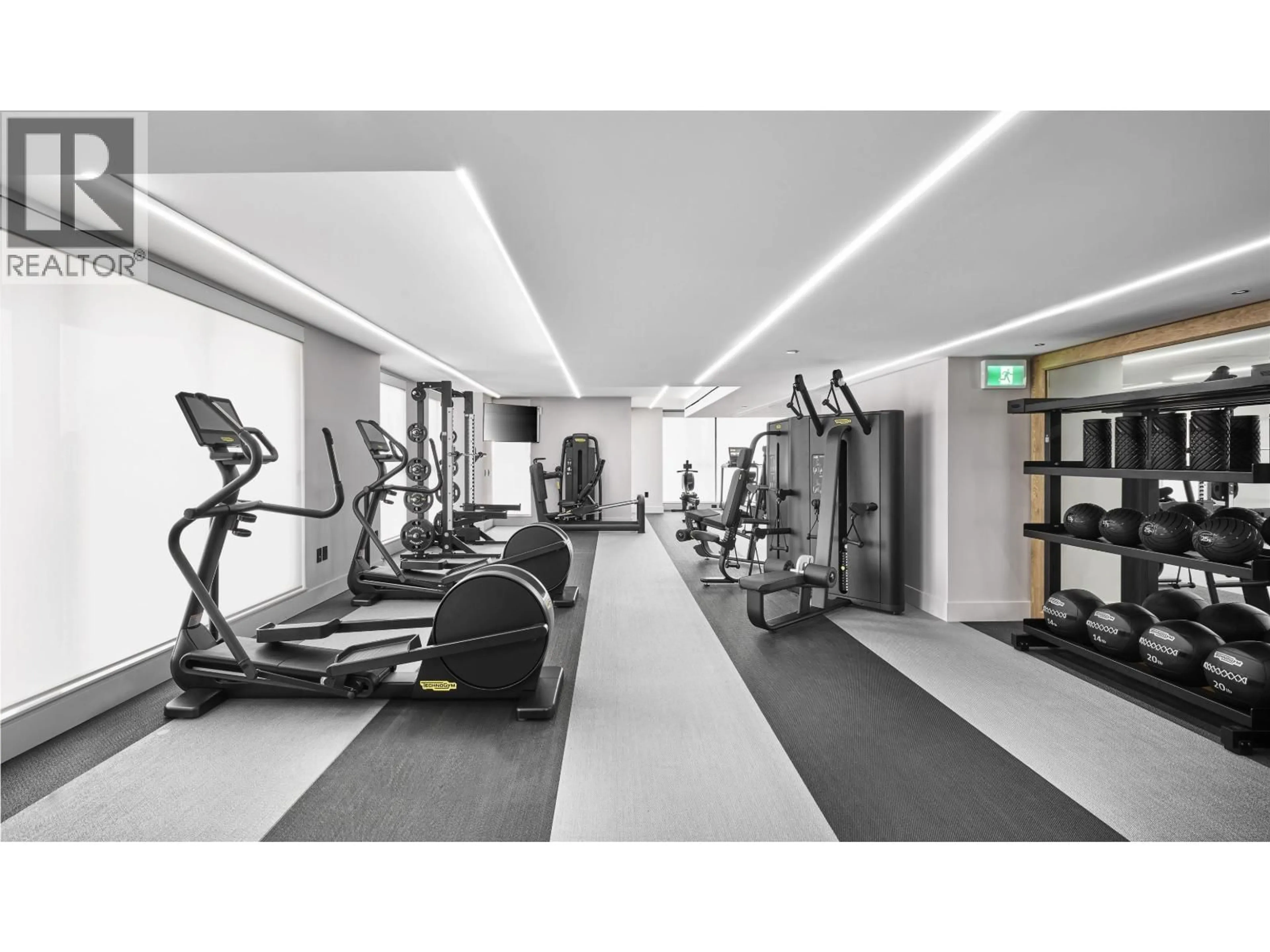 Gym or fitness room for 1001 - 1482 ROBSON STREET, Vancouver British Columbia V6G1B9