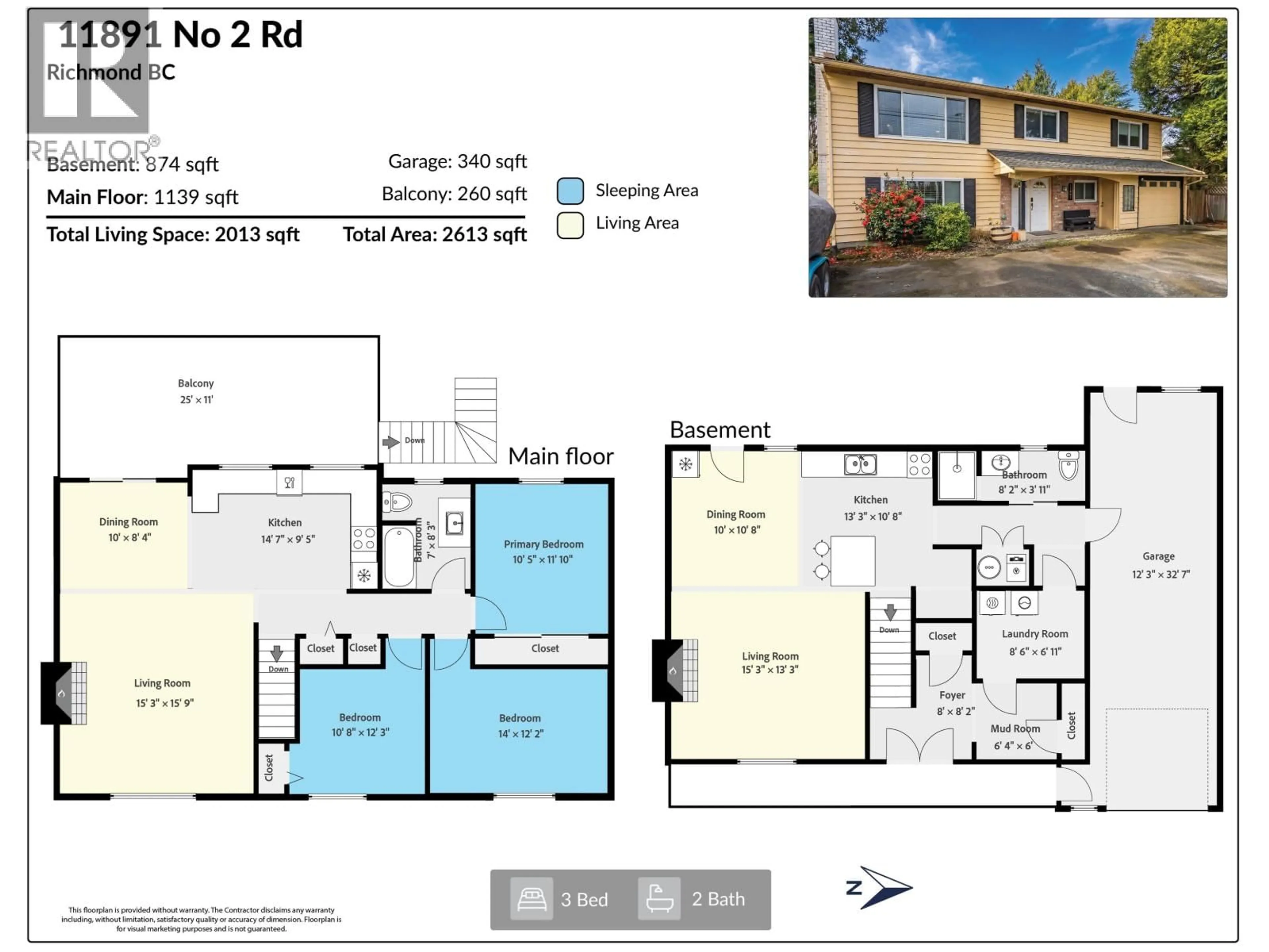 Floor plan for 11891 NUMBER 2 ROAD, Richmond British Columbia V7E2E9