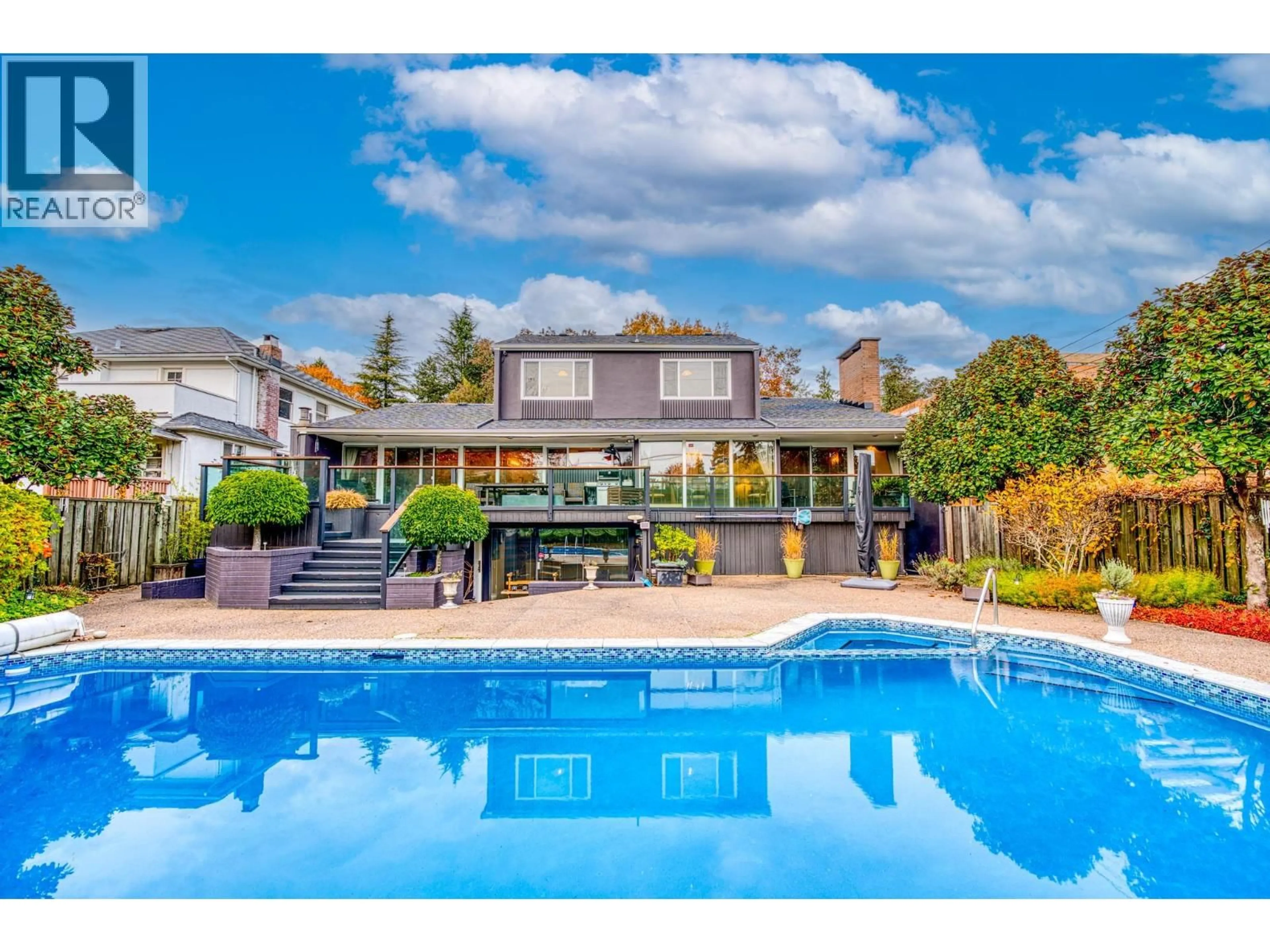 A pic from outside/outdoor area/front of a property/back of a property/a pic from drone, water/lake/river/ocean view for 1428 37TH AVENUE, Vancouver British Columbia V6M1M3