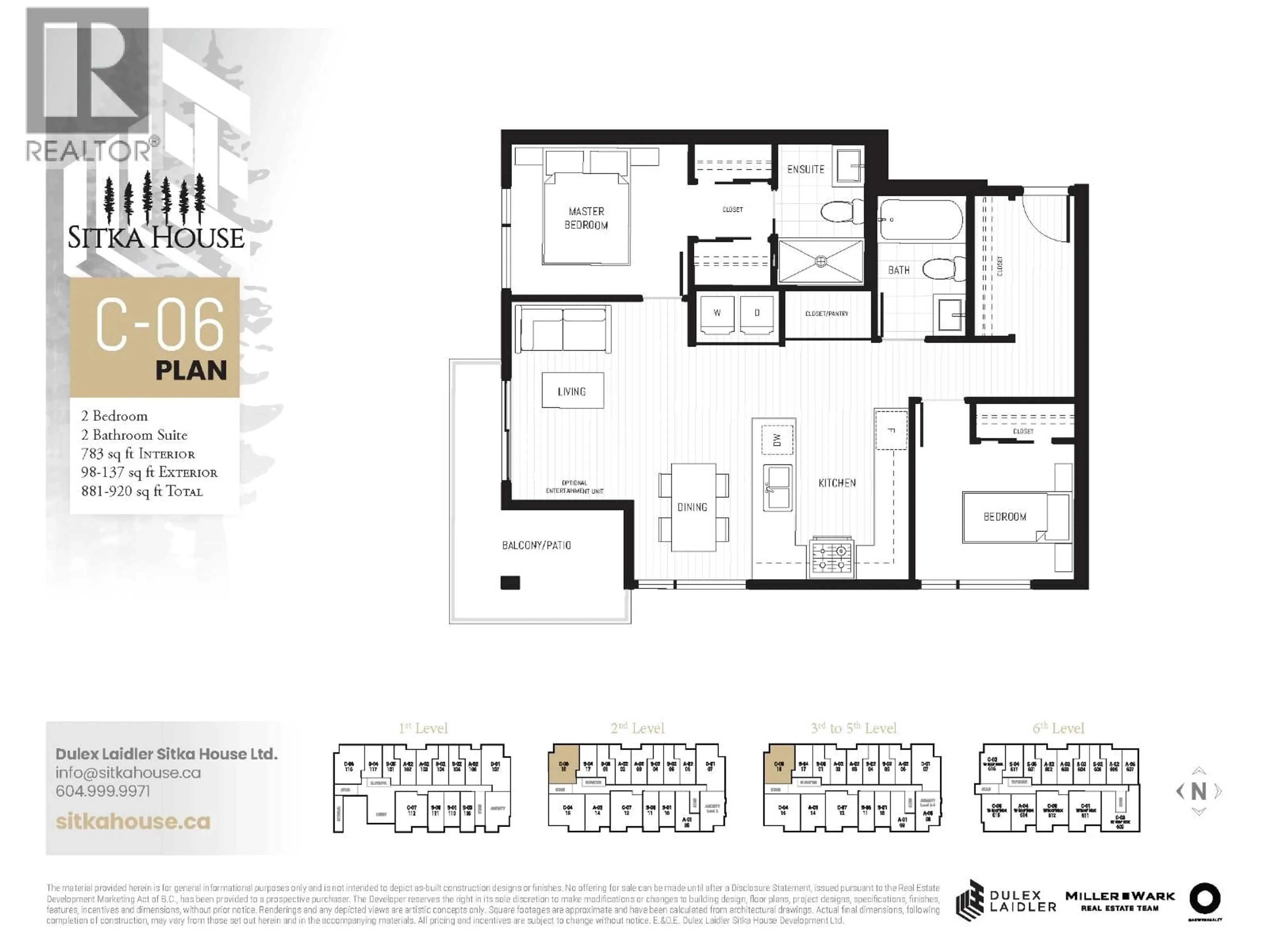Floor plan for 416 - 150 JAMES ROAD, Port Moody British Columbia V3H2S4
