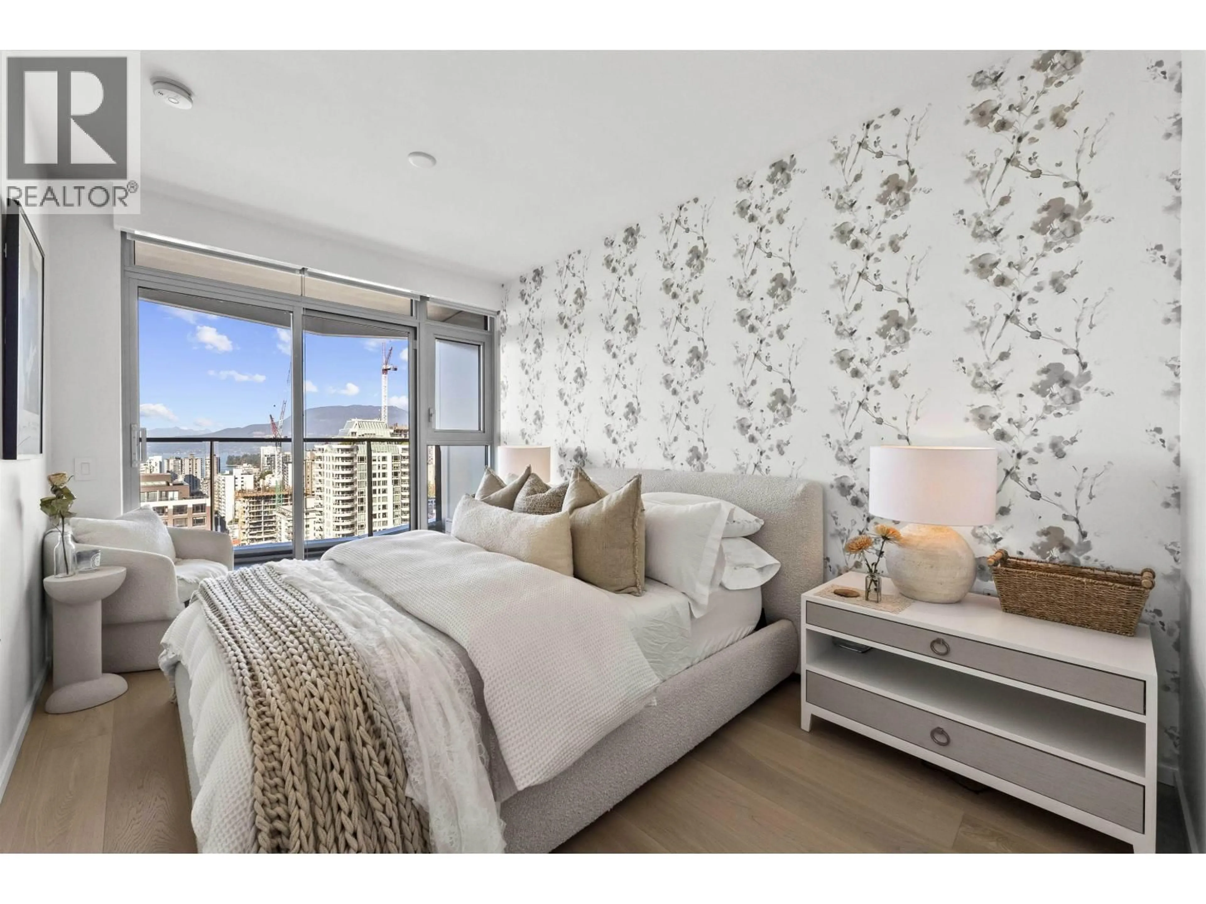 Bedroom with bed, unknown for 2403 - 889 PACIFIC STREET, Vancouver British Columbia V6Z1C3