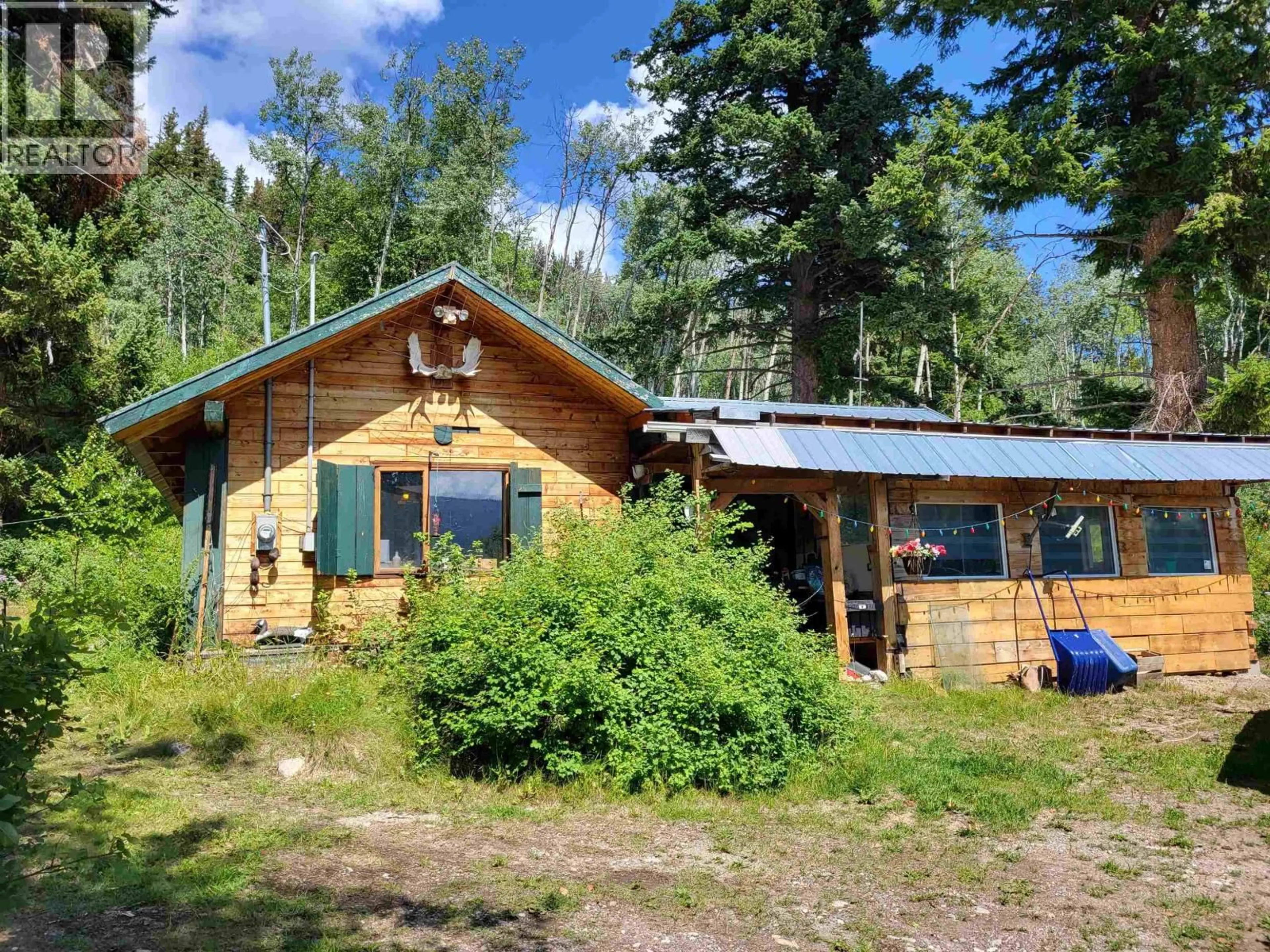 A pic from outside/outdoor area/front of a property/back of a property/a pic from drone, unknown for 2840 FRANCOIS LAKE ROAD, Fraser Lake British Columbia V0J1S0