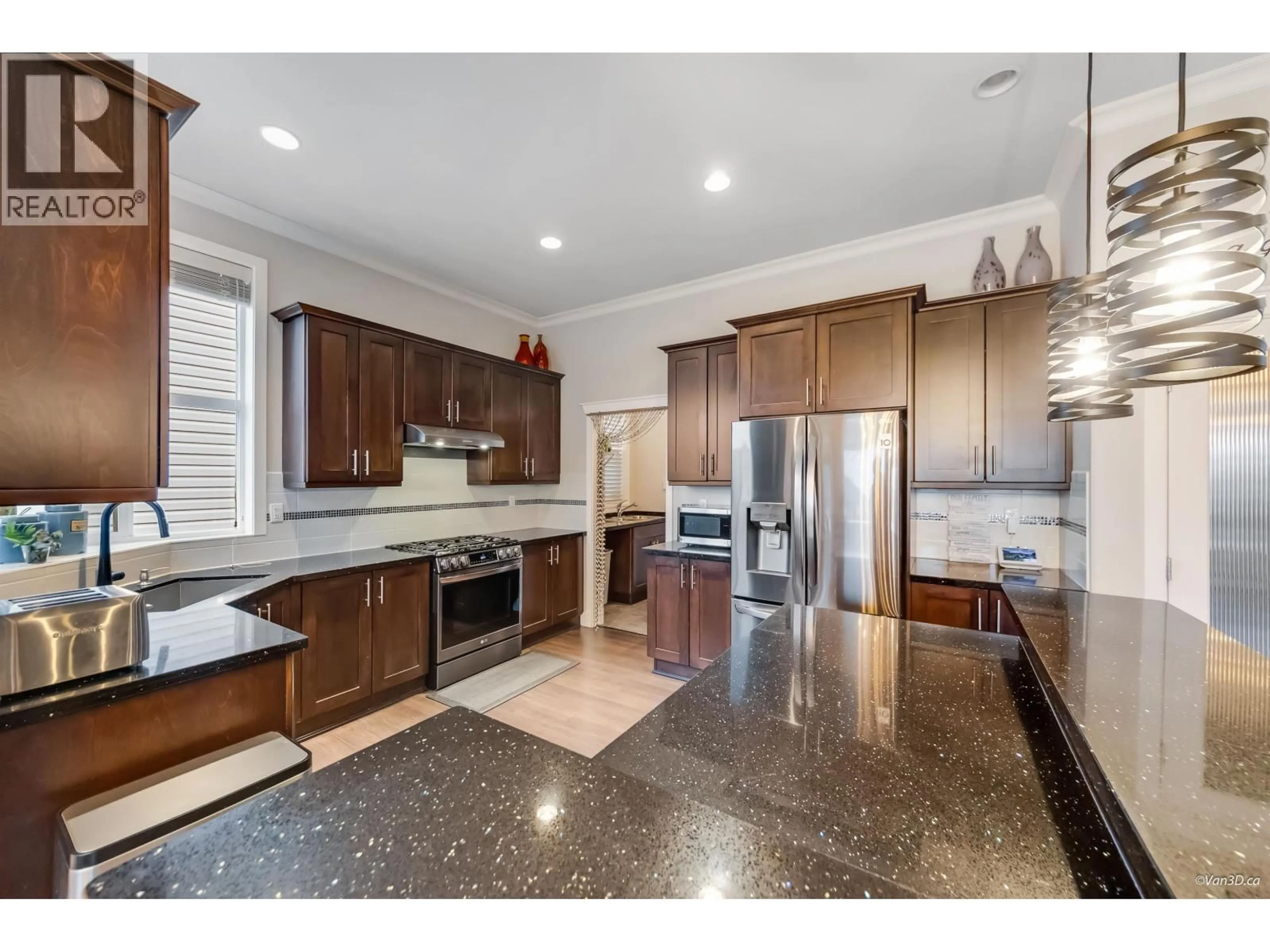 Open concept kitchen, ceramic/tile floor for 1318 FIFESHIRE STREET, Coquitlam British Columbia V3E0C8