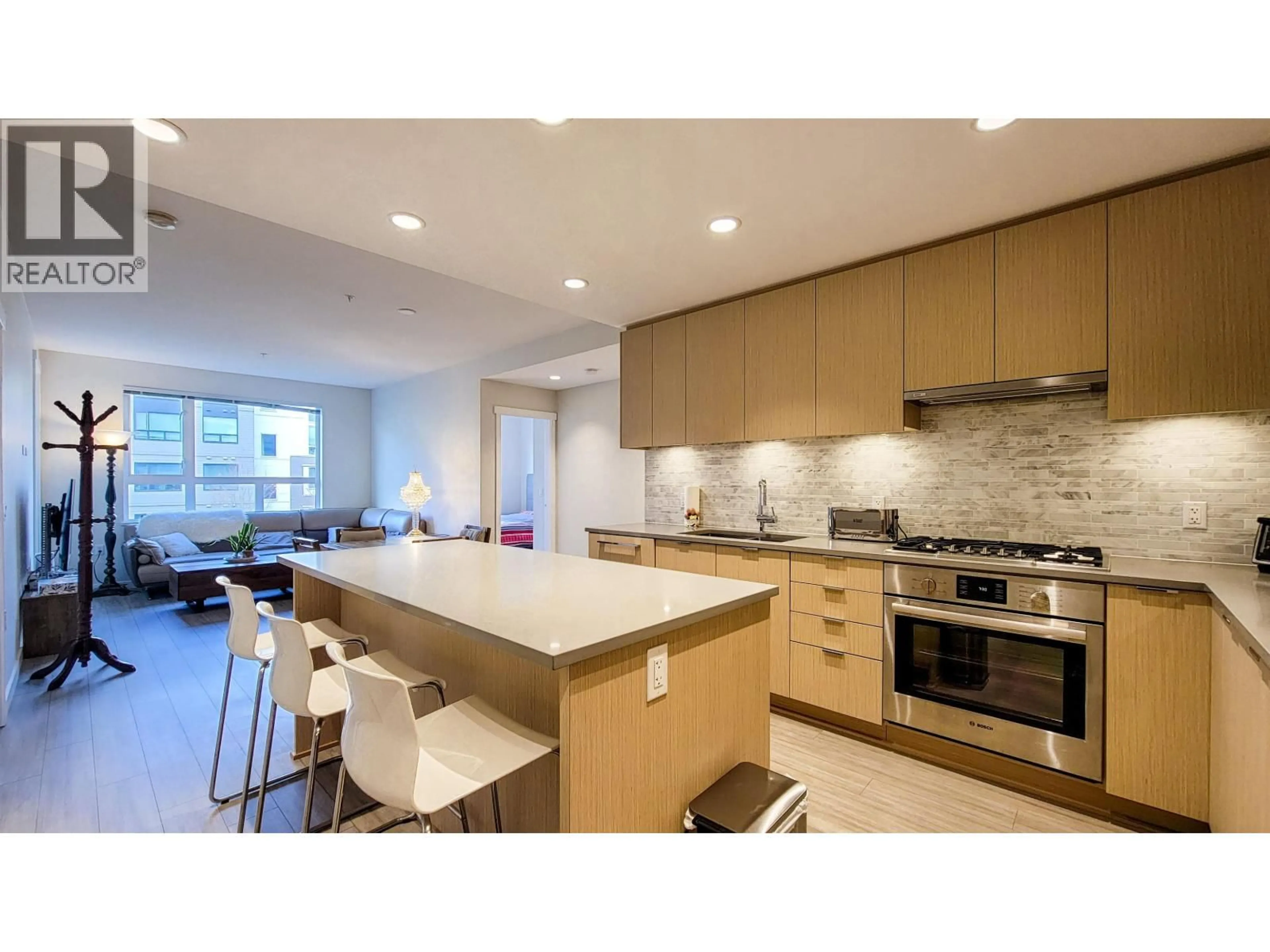Open concept kitchen, unknown for 308 - 9233 ODLIN ROAD, Richmond British Columbia V6X0V4