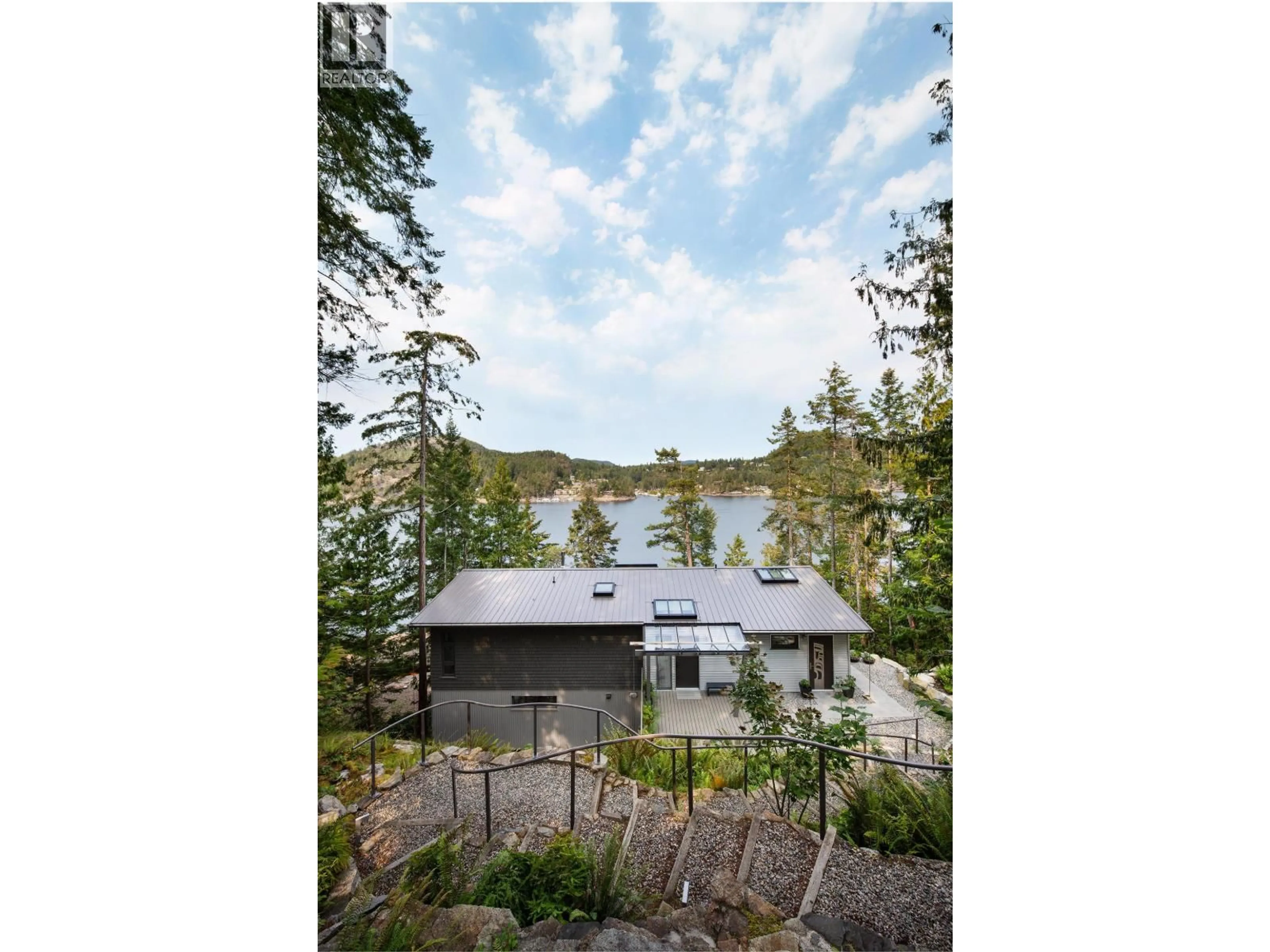 A pic from outside/outdoor area/front of a property/back of a property/a pic from drone, water/lake/river/ocean view for 4219 FRANCIS PENINSULA ROAD, Pender Harbour British Columbia V0N2H1