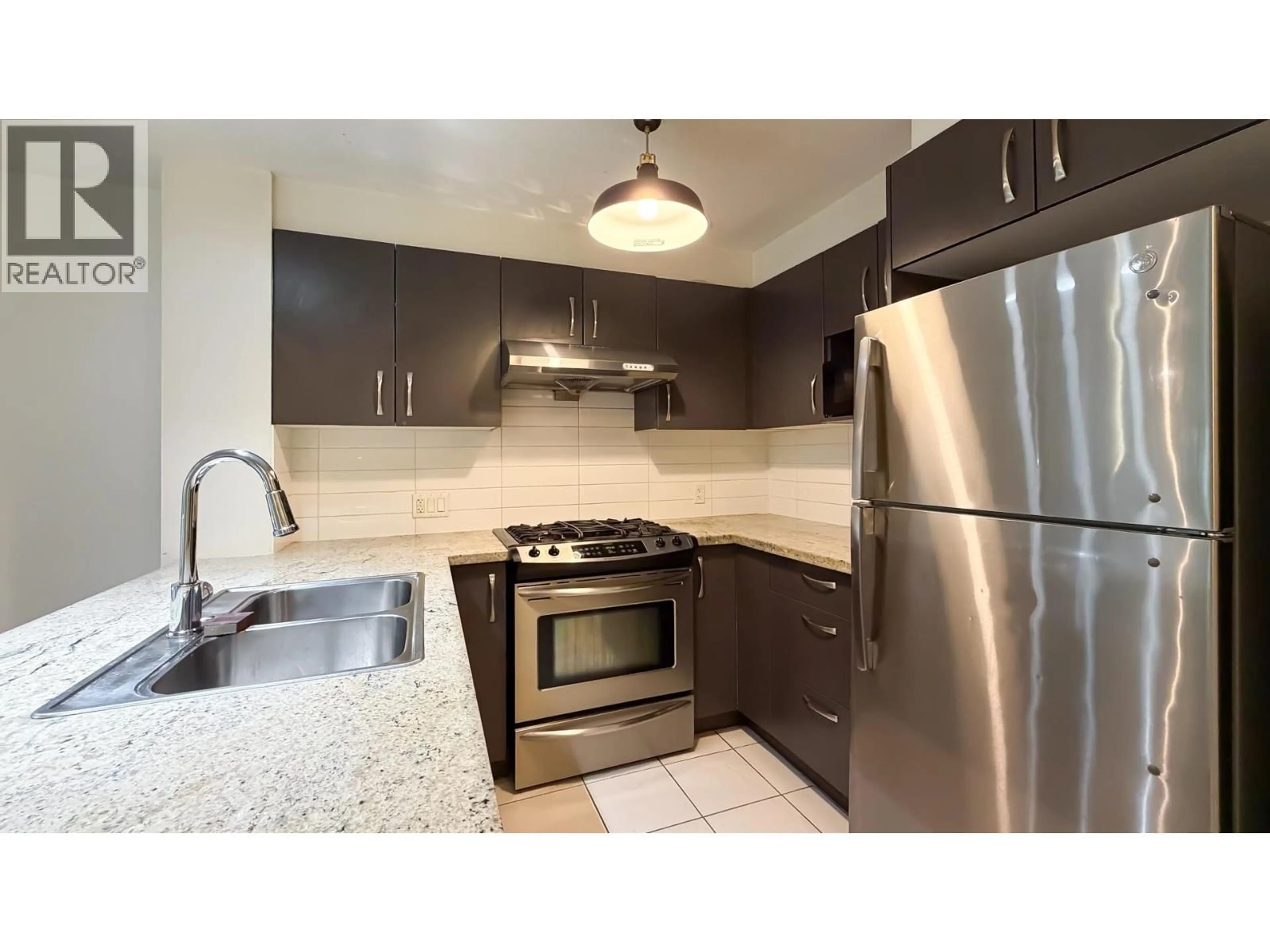 Standard kitchen, ceramic/tile floor for 119 - 9288 ODLIN ROAD, Richmond British Columbia V6X0C3