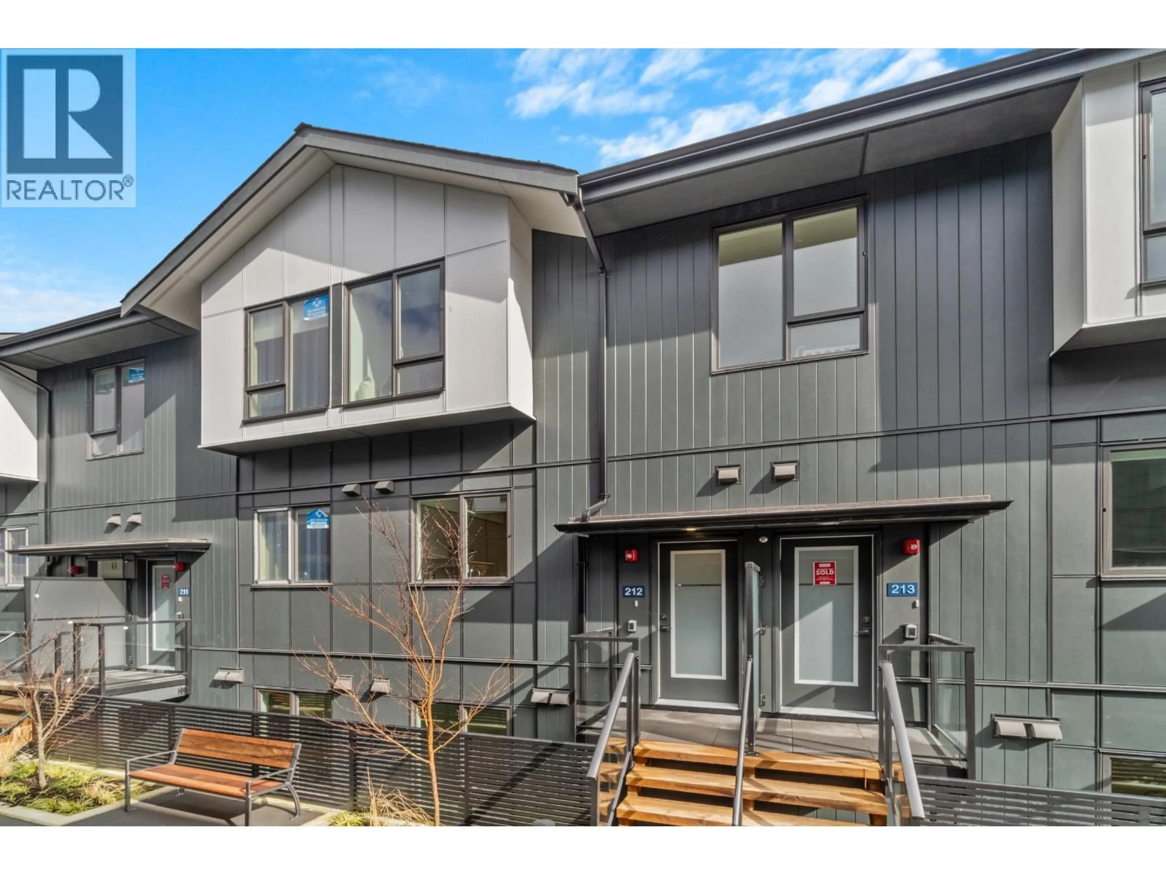 Home with vinyl exterior material, street for 203 - 7161 17TH AVENUE, Burnaby British Columbia V3N0K1