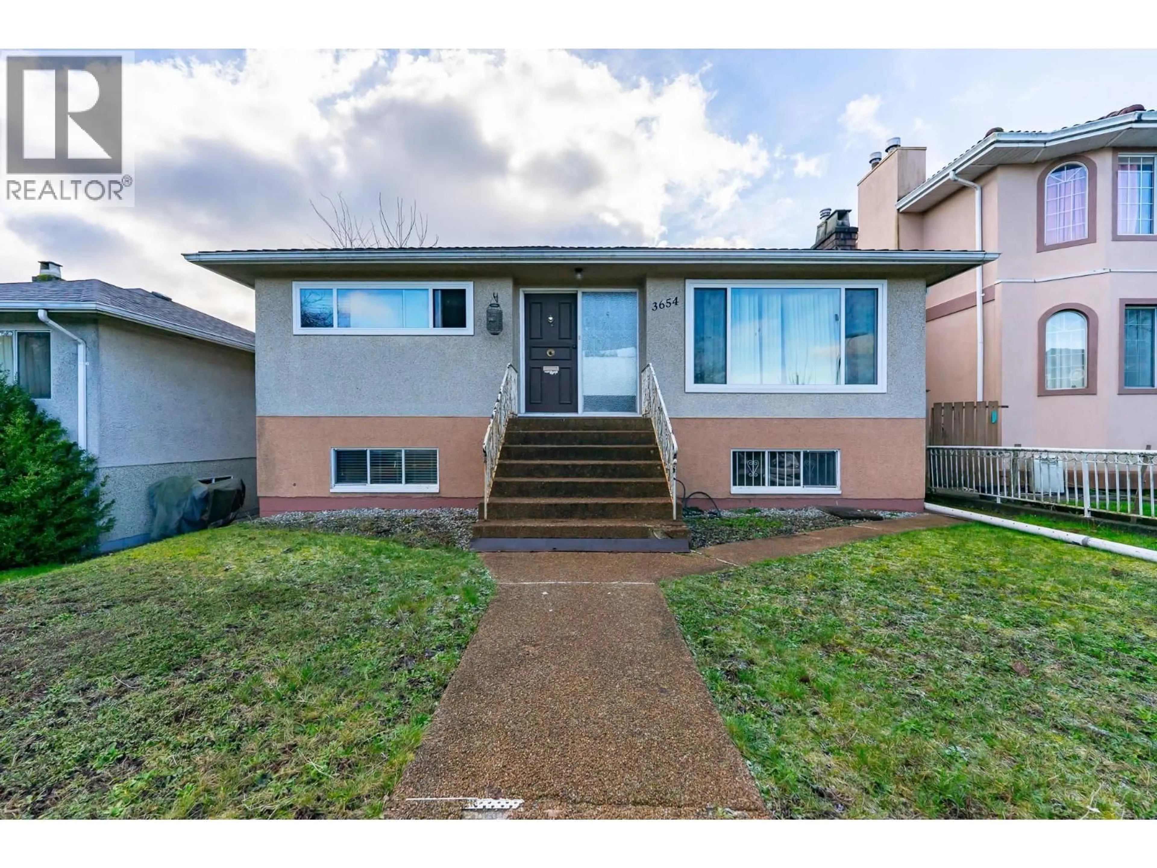 Home with vinyl exterior material, street for 3654 25TH AVENUE, Vancouver British Columbia V5R1K5