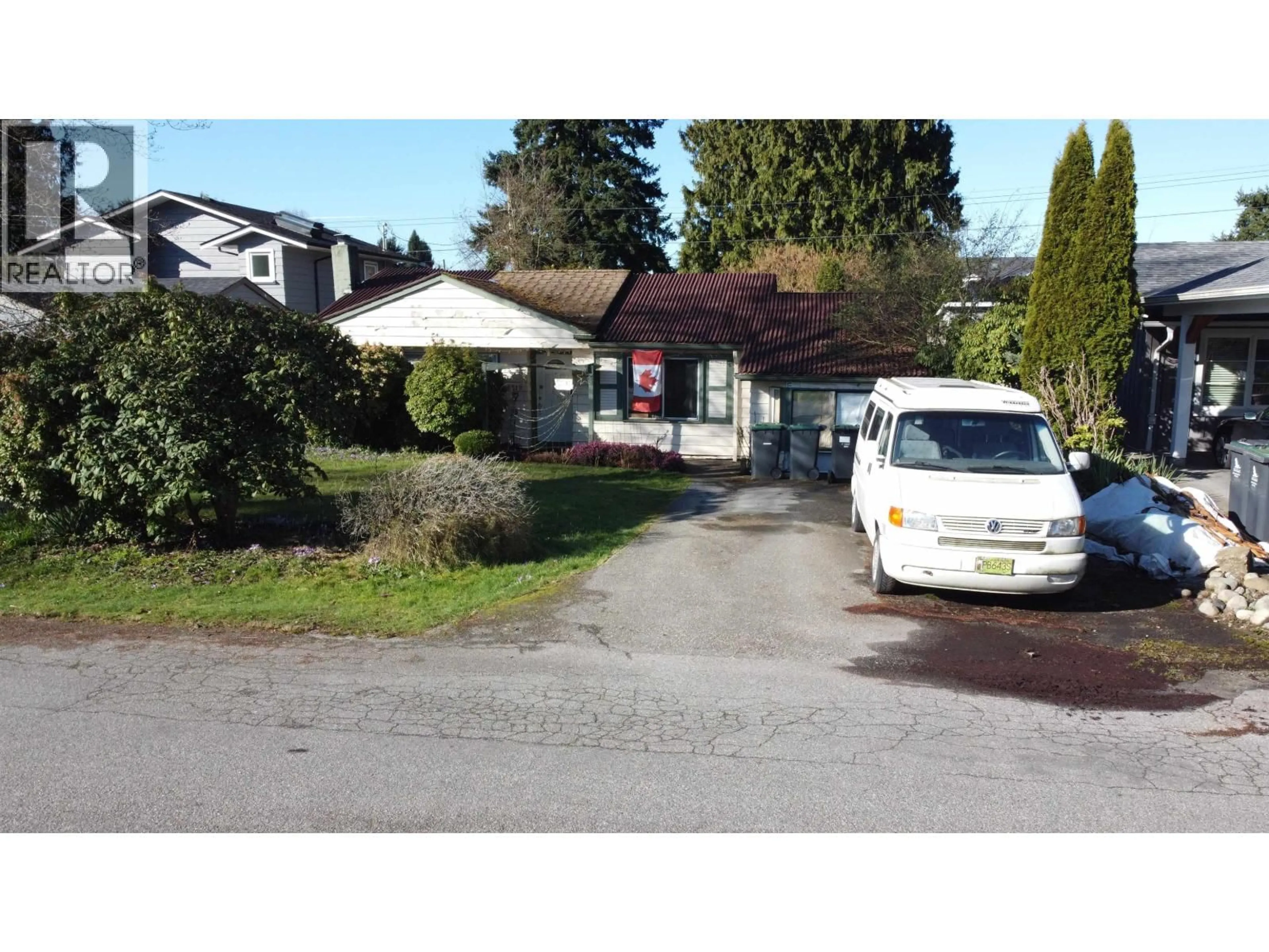 A pic from outside/outdoor area/front of a property/back of a property/a pic from drone, street for 1319 COTTONWOOD CRESCENT, North Vancouver British Columbia V7P1L1