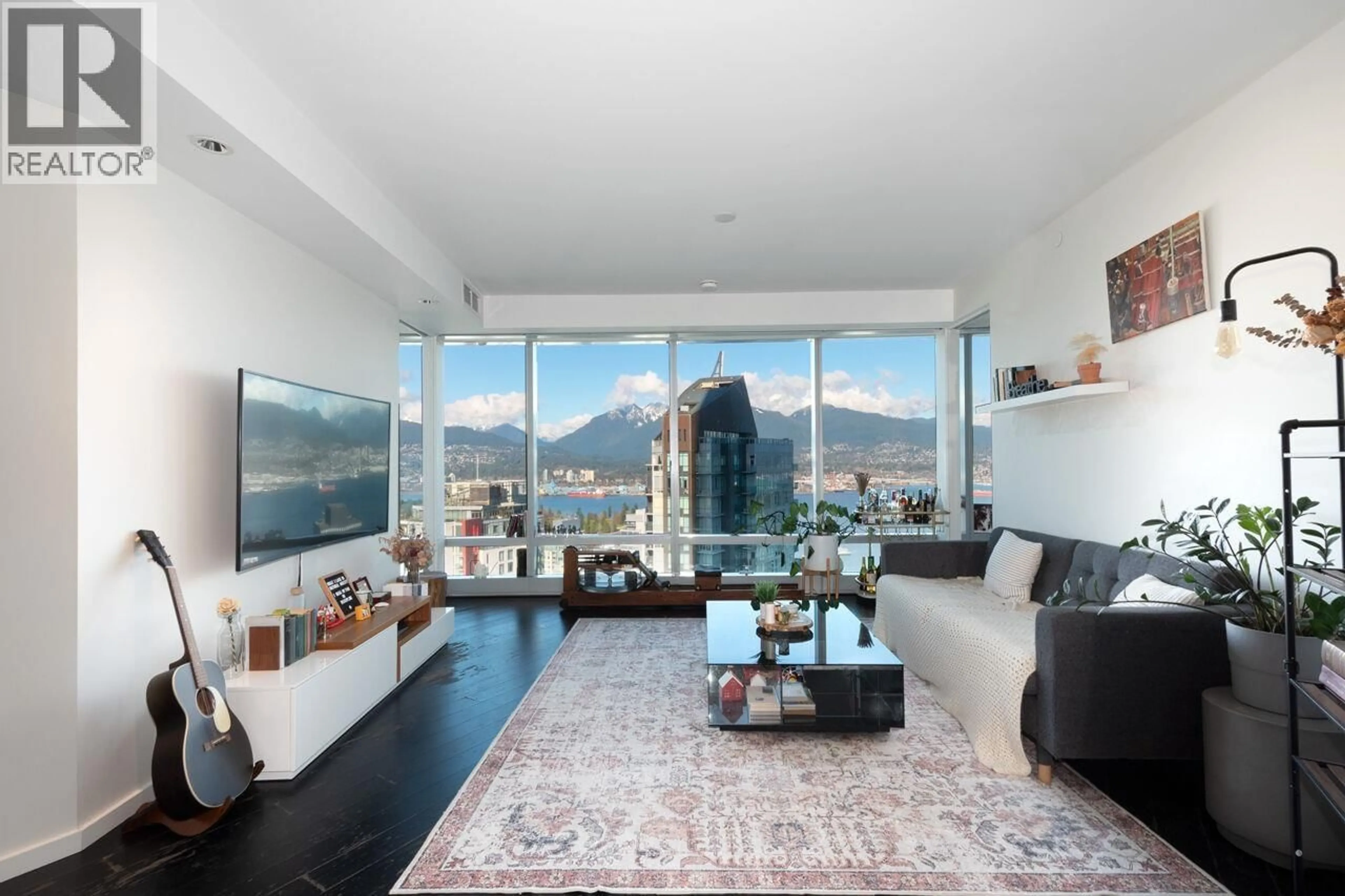 Living room with furniture, unknown for 4205 - 1151 GEORGIA STREET, Vancouver British Columbia V6E0B3